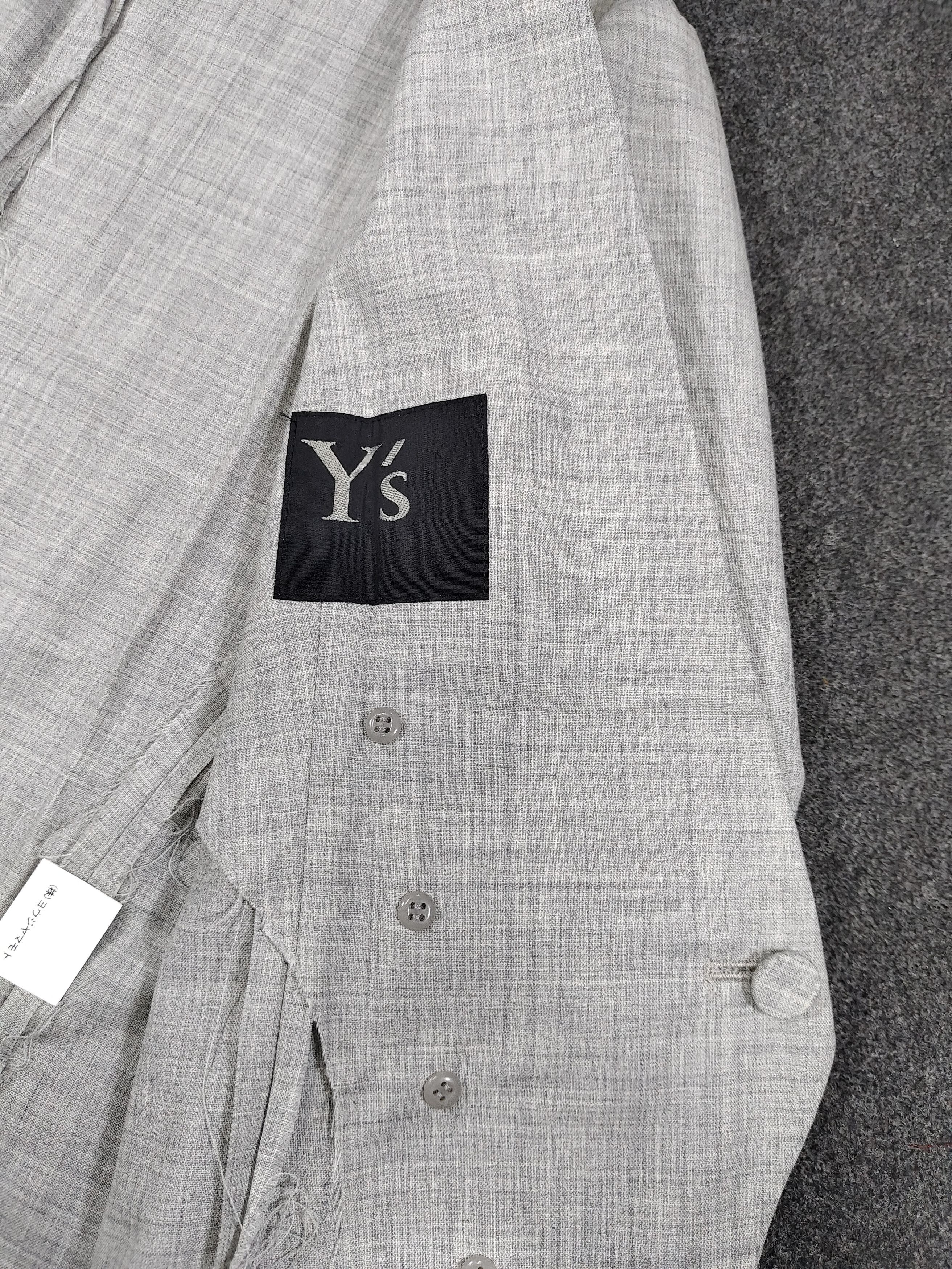 Yohji Yamamoto SAMPLE🔥Y's Yohji Yamamoto Set Tailored Blazer Flare Skirt Size M / US 6-8 / IT 42-44 - 6 Thumbnail