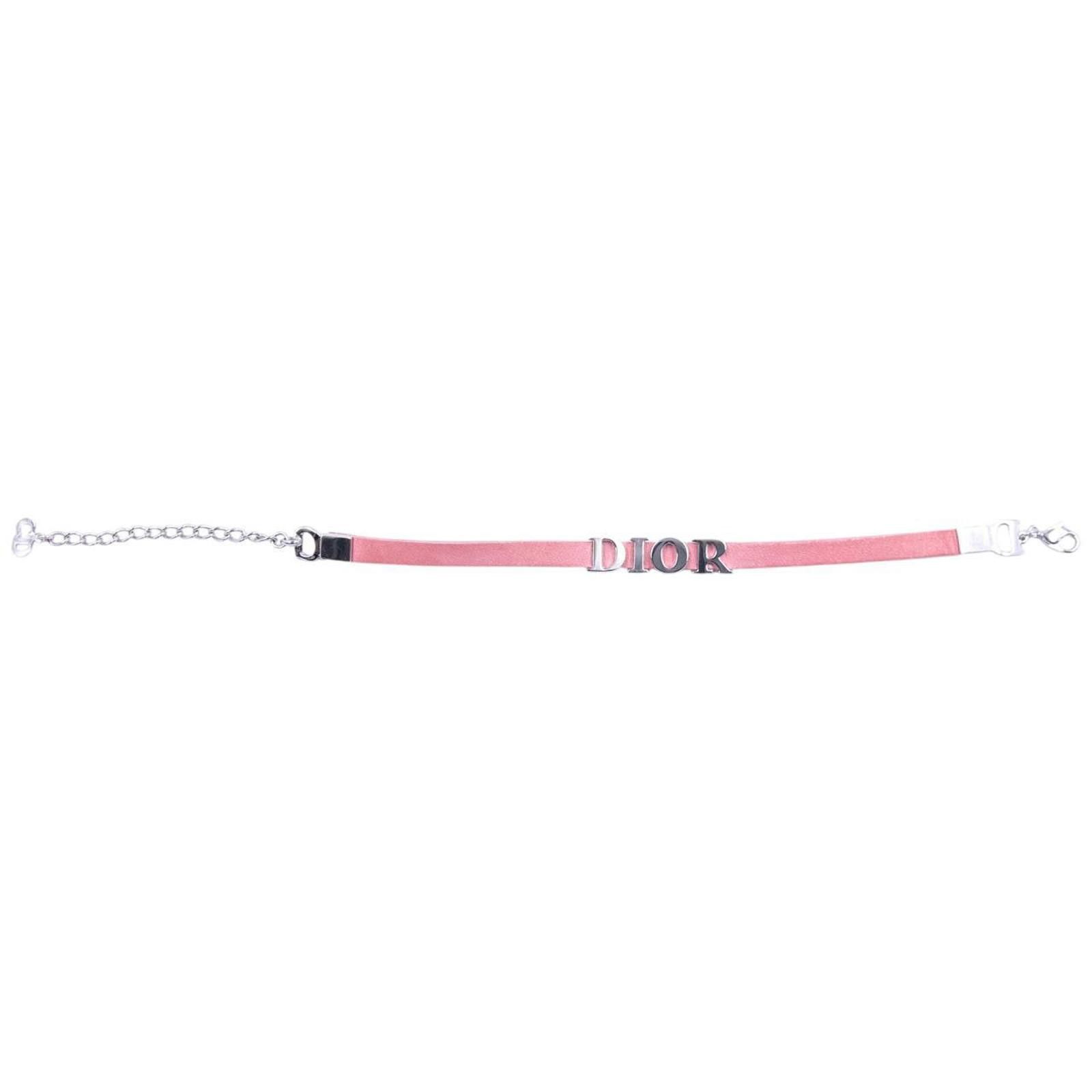 Dior Vintage Dior Leather Bracelet Size ONE SIZE - 7 Thumbnail