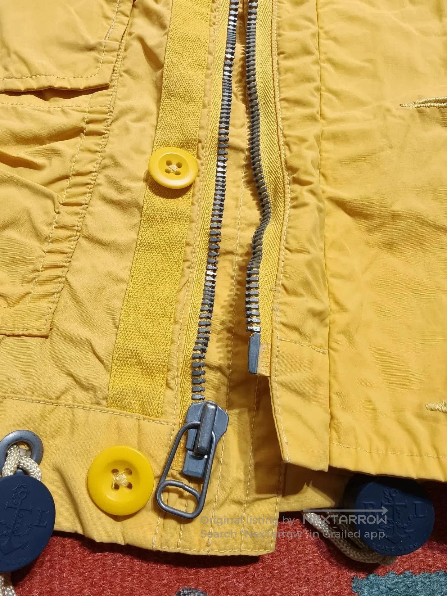 RRL Ralph Lauren Yellow Ralph Lauren Nautical Deck Jacket. Size US M / EU 48-50 / 2 - 7 Thumbnail
