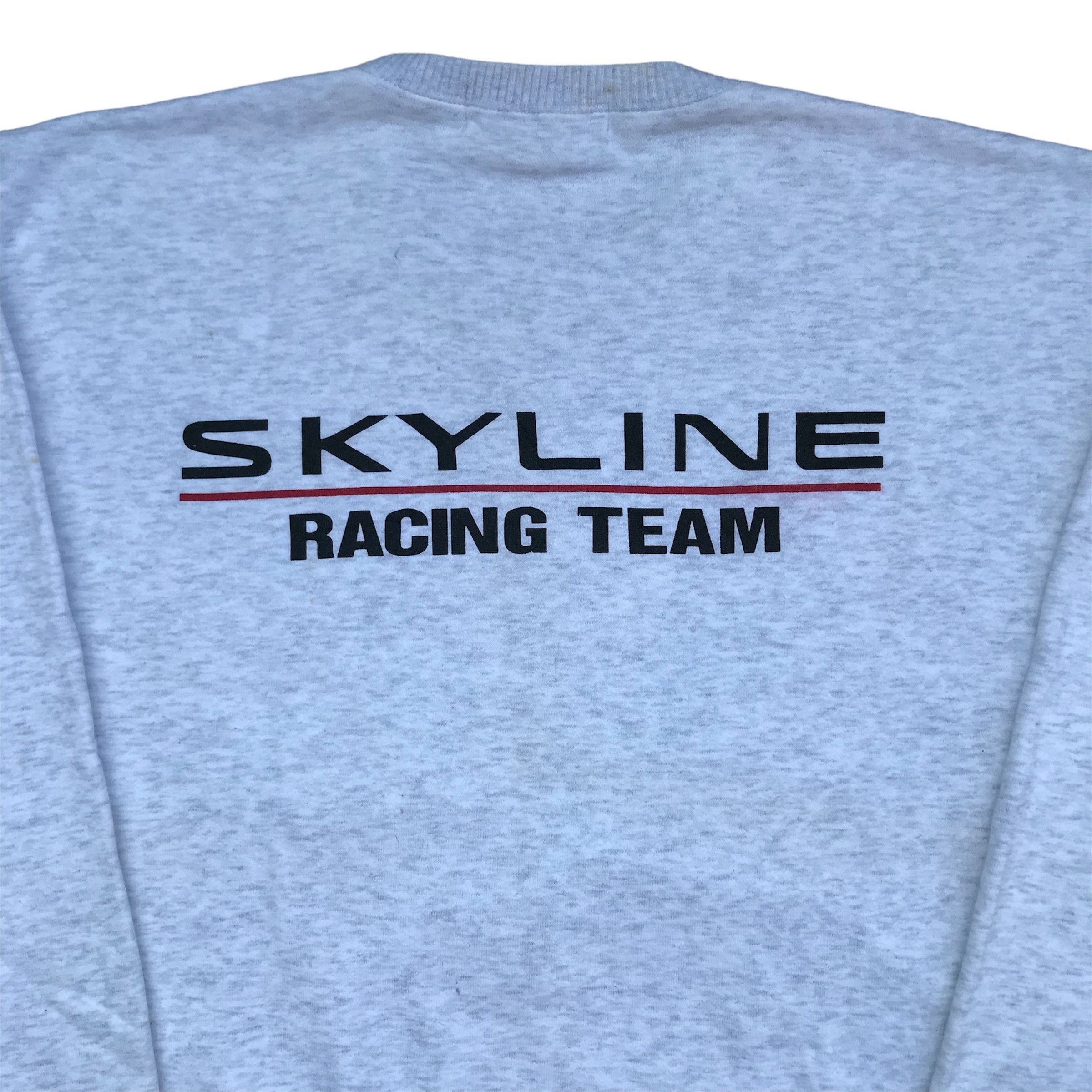 Vintage Vintage 90s Skyline Racing Team Sweatshirt Size M Size US M / EU 48-50 / 2 - 5 Thumbnail