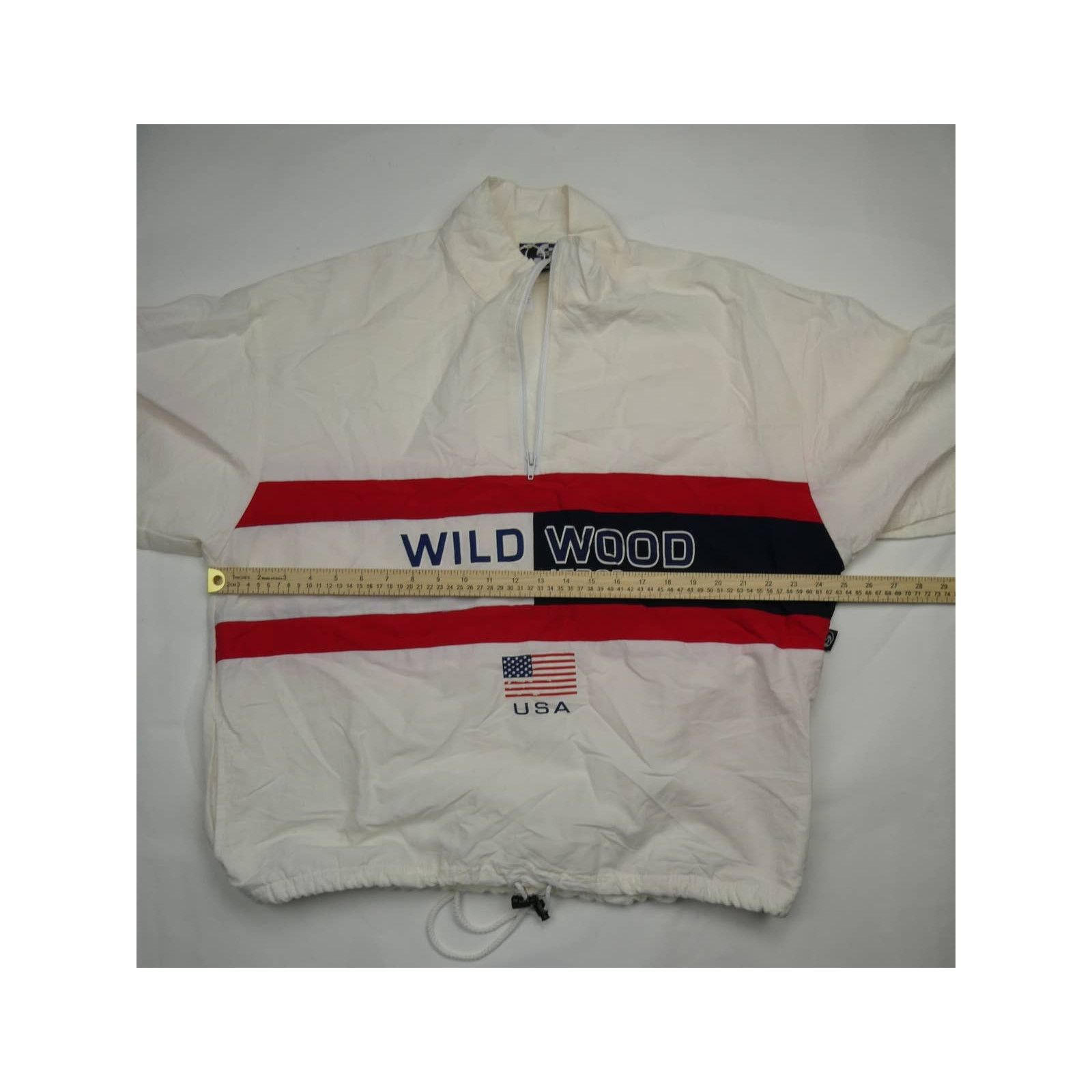 Other 90s Surf Style windbreaker, Wild Wood NJ, large, Made in USA Size US L / EU 52-54 / 3 - 4 Thumbnail