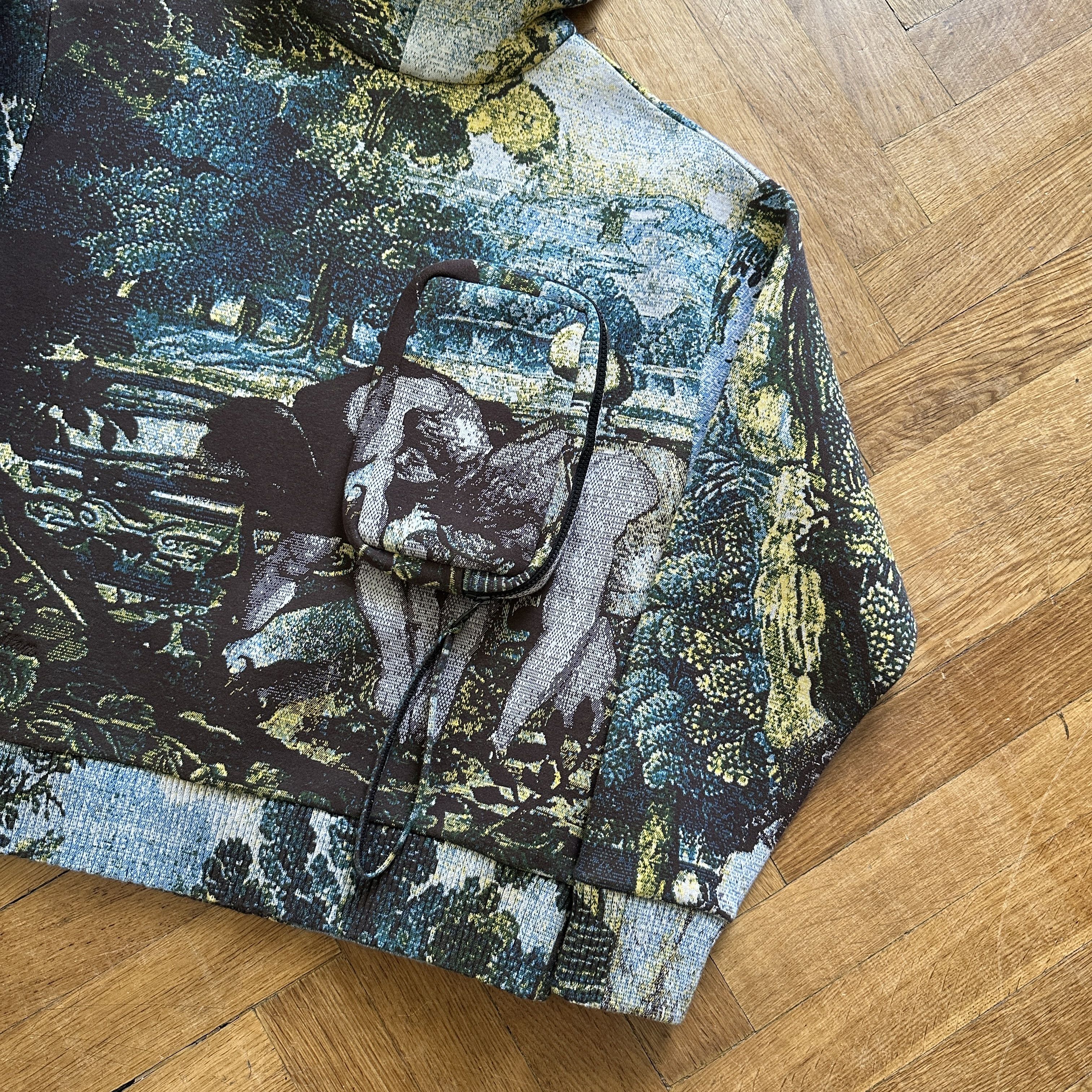 Louis Vuitton Pre SS20 Tapestry Cargo Hoodie Sample Size US M / EU 48-50 / 2 - 3 Thumbnail