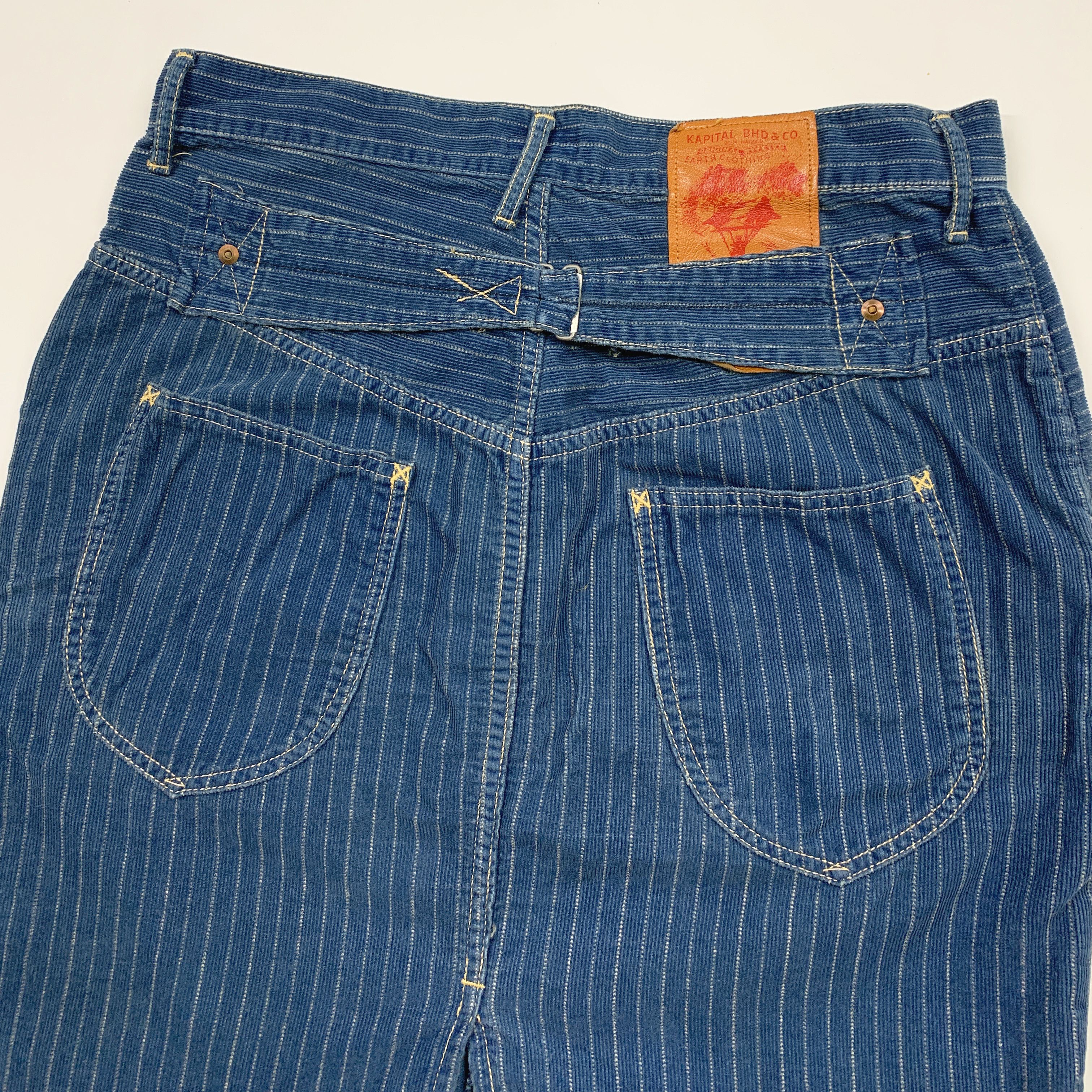 Kapital Buckle Back Corduroy Skirt Size 30" / US 8 / IT 44 - 4 Thumbnail
