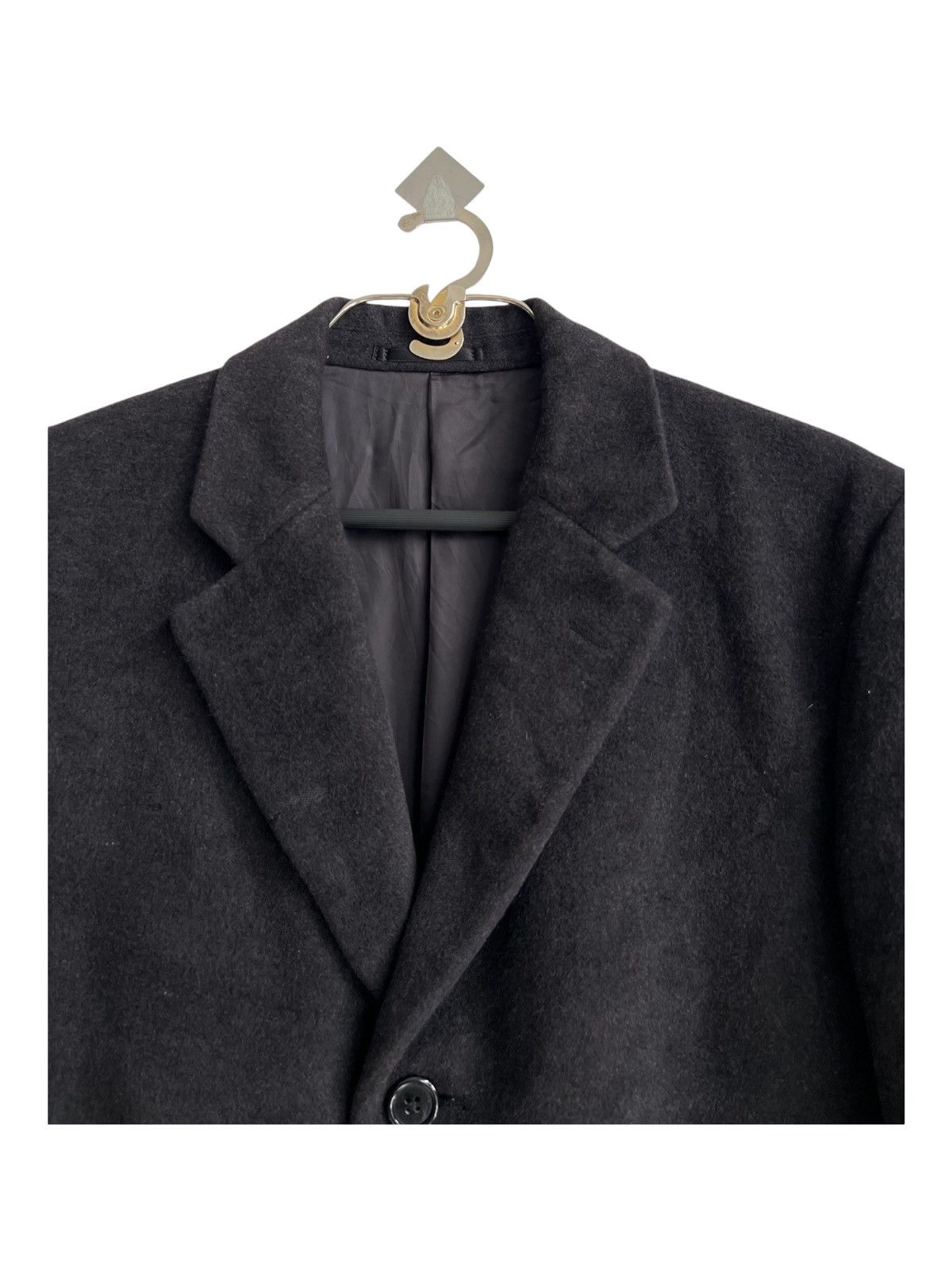 Issey Miyake ARCHIVE AW09 Kazutaka Kato Mohair Wool Minimal Long Coat Size US M / EU 48-50 / 2 - 3 Thumbnail