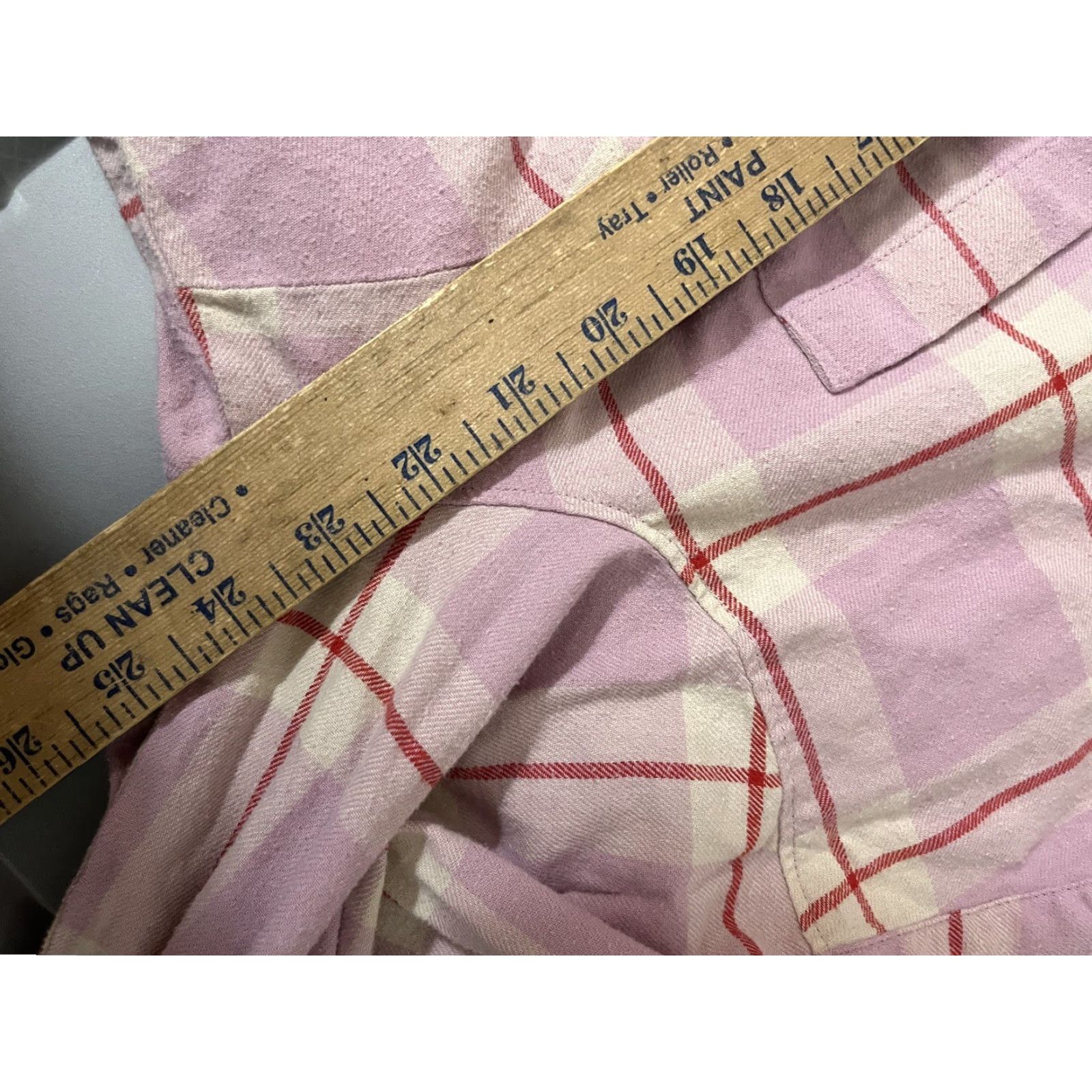 Levi's VINTAGE Levi's Women’s Button-Up Shirt Casual Long Sleeve Collared Plaid Pink 1X Plus Size Size XL / US 12-14 / IT 48-50 - 5 Thumbnail