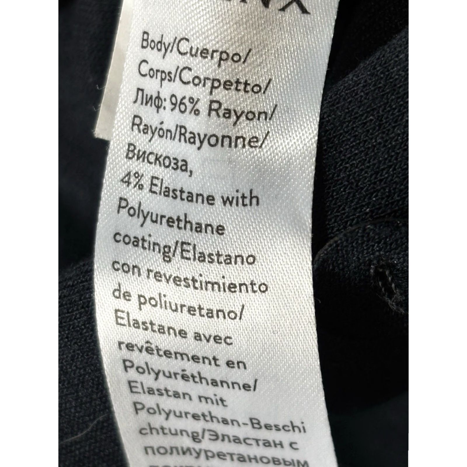 Spanx Spanx Black Plus Size High Rise Faux Leather Leggings Leggings 1X Womens Black 1X High Rise Faux Leather Spanx Concert GoingOut Pre-owned Good Size 40" / US 18 - 6 Thumbnail