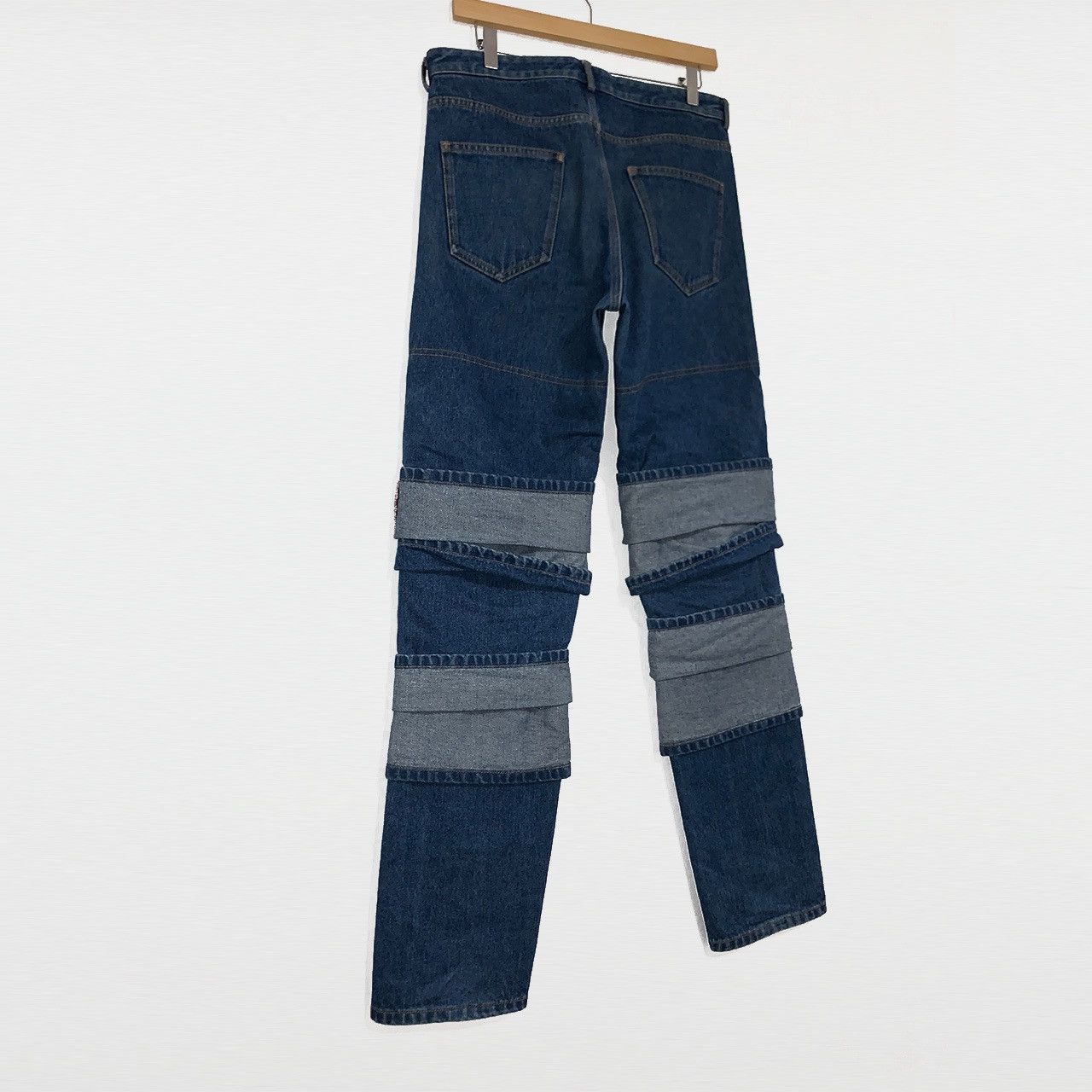 Y/Project Y/Project Multi-Cuff Layered Jeans Size US 30 / EU 46 - 6 Thumbnail