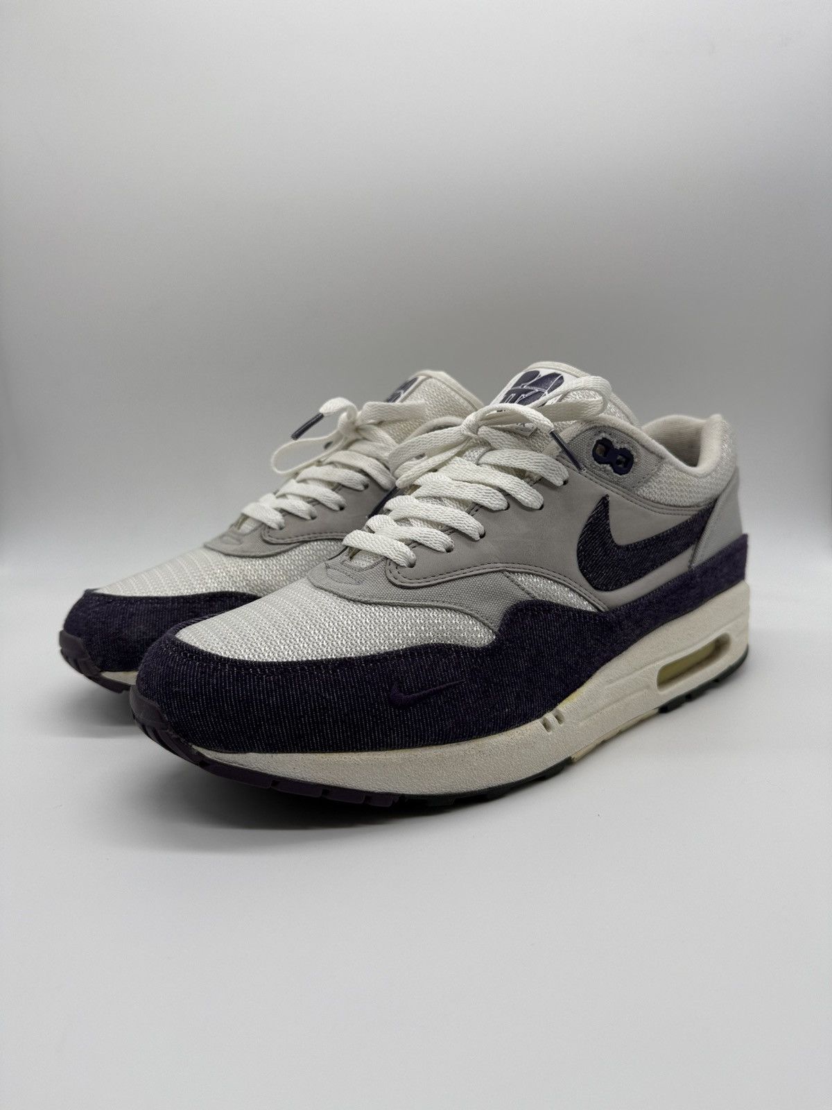 Nike × Patta Nike X Patta Air Max 1 5th Anniversary Purple Denim Sz11 US Size US 11 / EU 44 - 1 Thumbnail