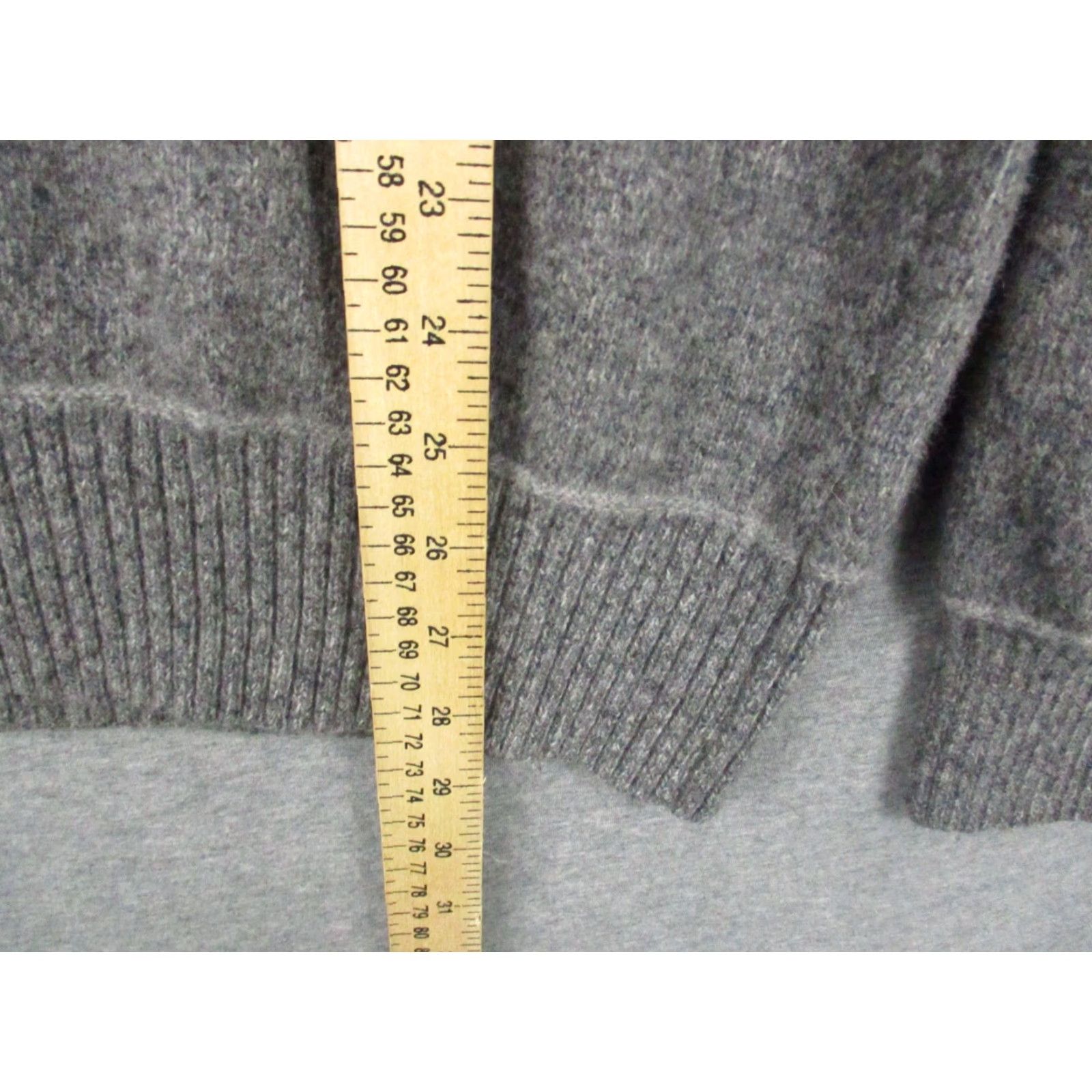 Vintage VINTAGE Daniele Blasi Sweater Mens Large Gray Wool Blend Collared Long Sleeve Italy Regular Size US L / EU 52-54 / 3 - 6 Thumbnail
