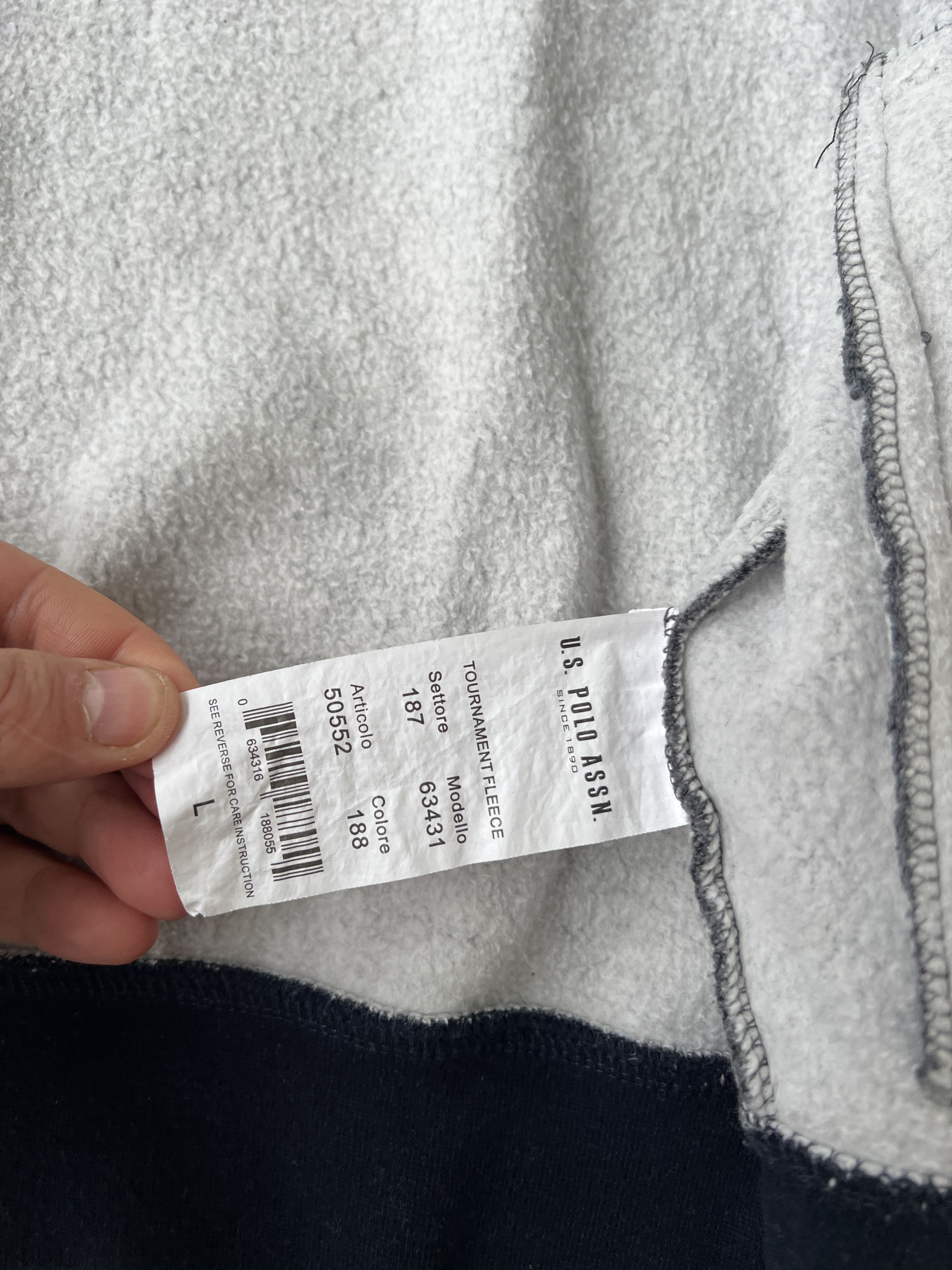 U.S. Polo Assn. U.S. Polo ASSN. Track Sweatshirt Size US L / EU 52-54 / 3 - 4 Thumbnail