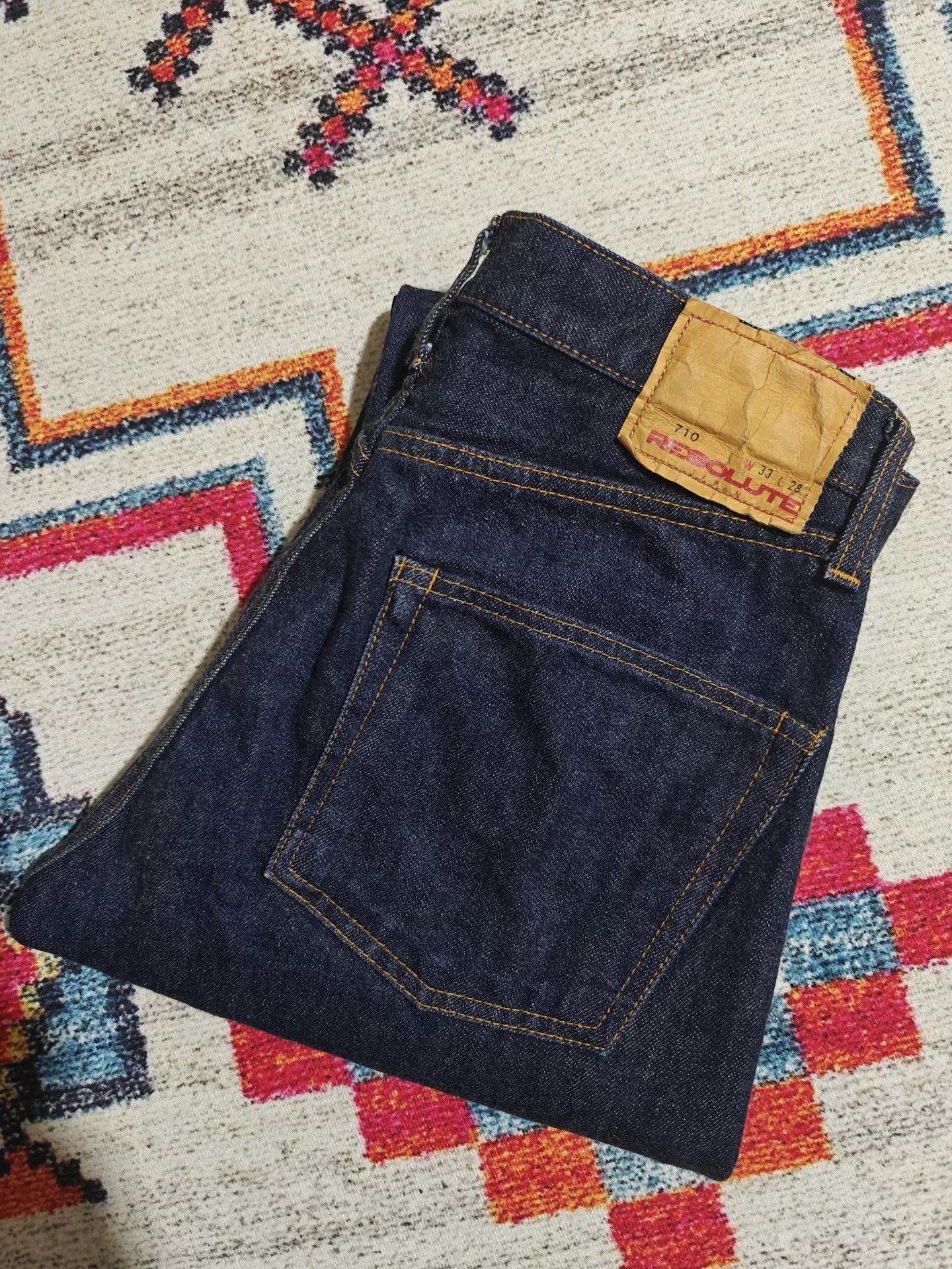 RESOLUTE RESOLUTE 710 Limited Cropped Jeans Size US 33 - 1 Thumbnail