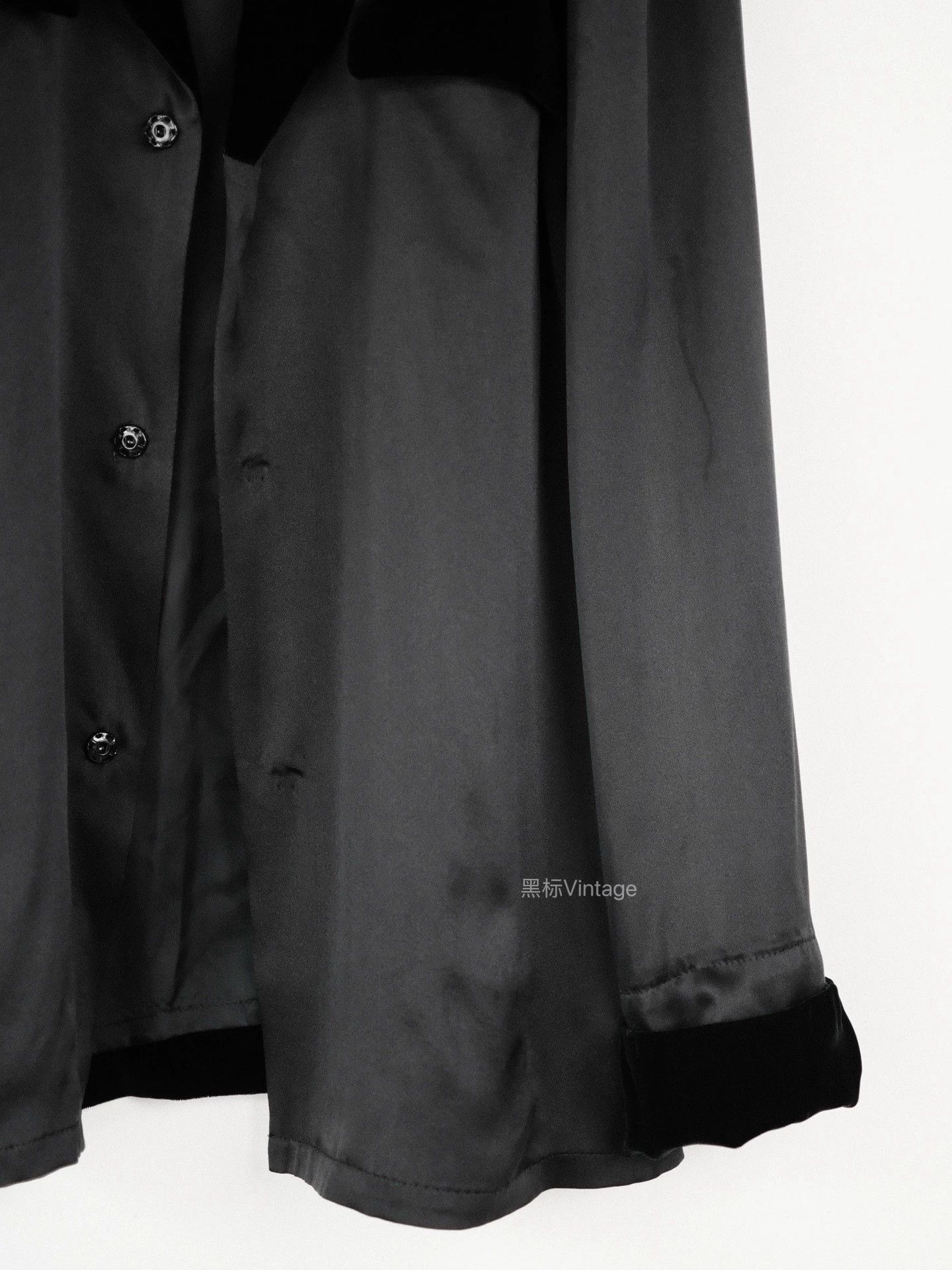 Yohji Yamamoto Yohji Yamamoto 15SS Vintage Silk Velvet Women's Jacket Size L / US 10 / IT 46 - 3 Thumbnail