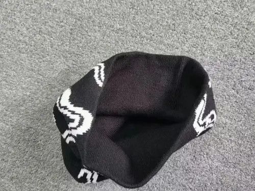 High Sport × Japanese Brand Stars All Over Graphic No Cuff Beanie Hat Black Size ONE SIZE - 4 Thumbnail