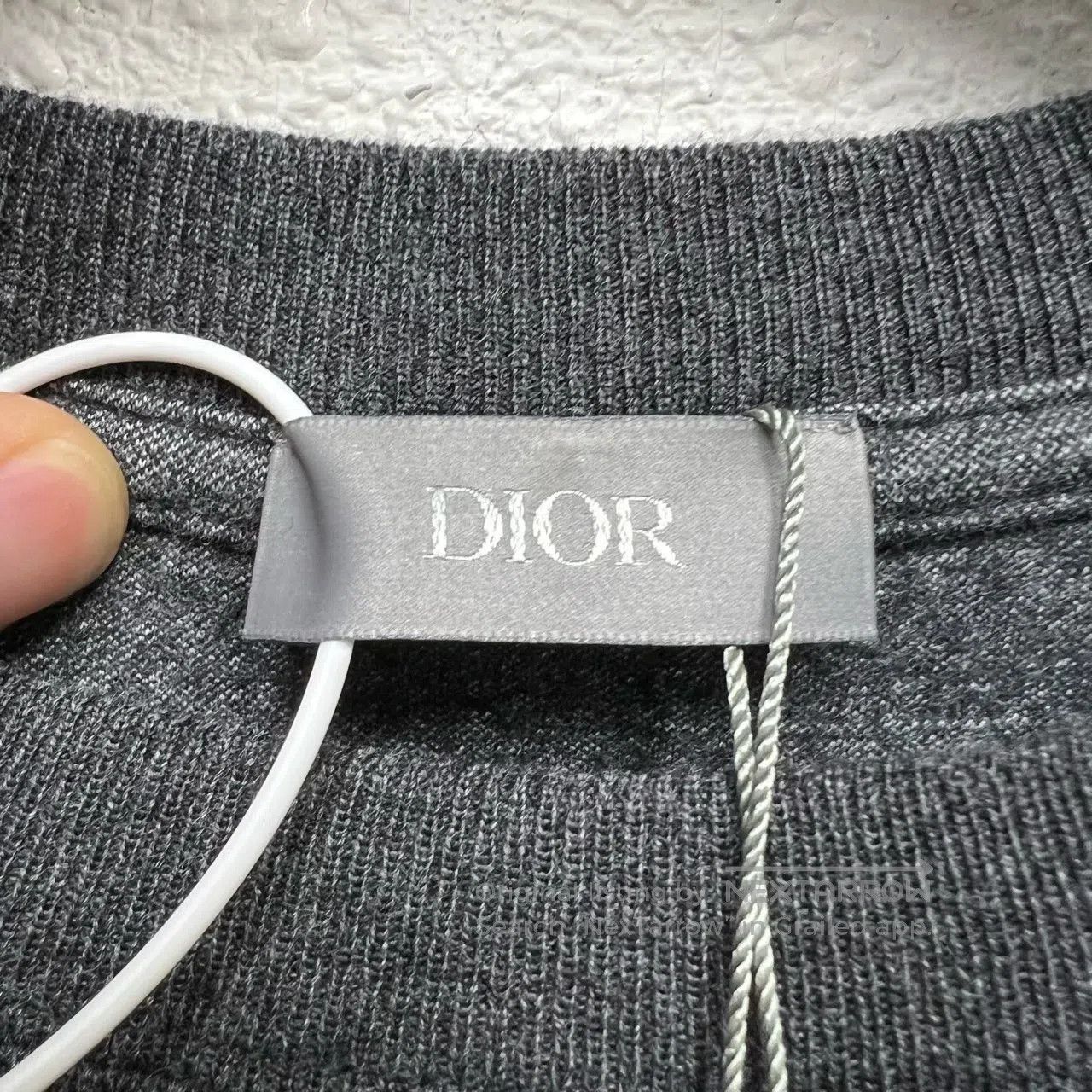 Dior Dior Pocket-embroidered striped wool short-sleeve shirt Size US L / EU 52-54 / 3 - 3 Thumbnail