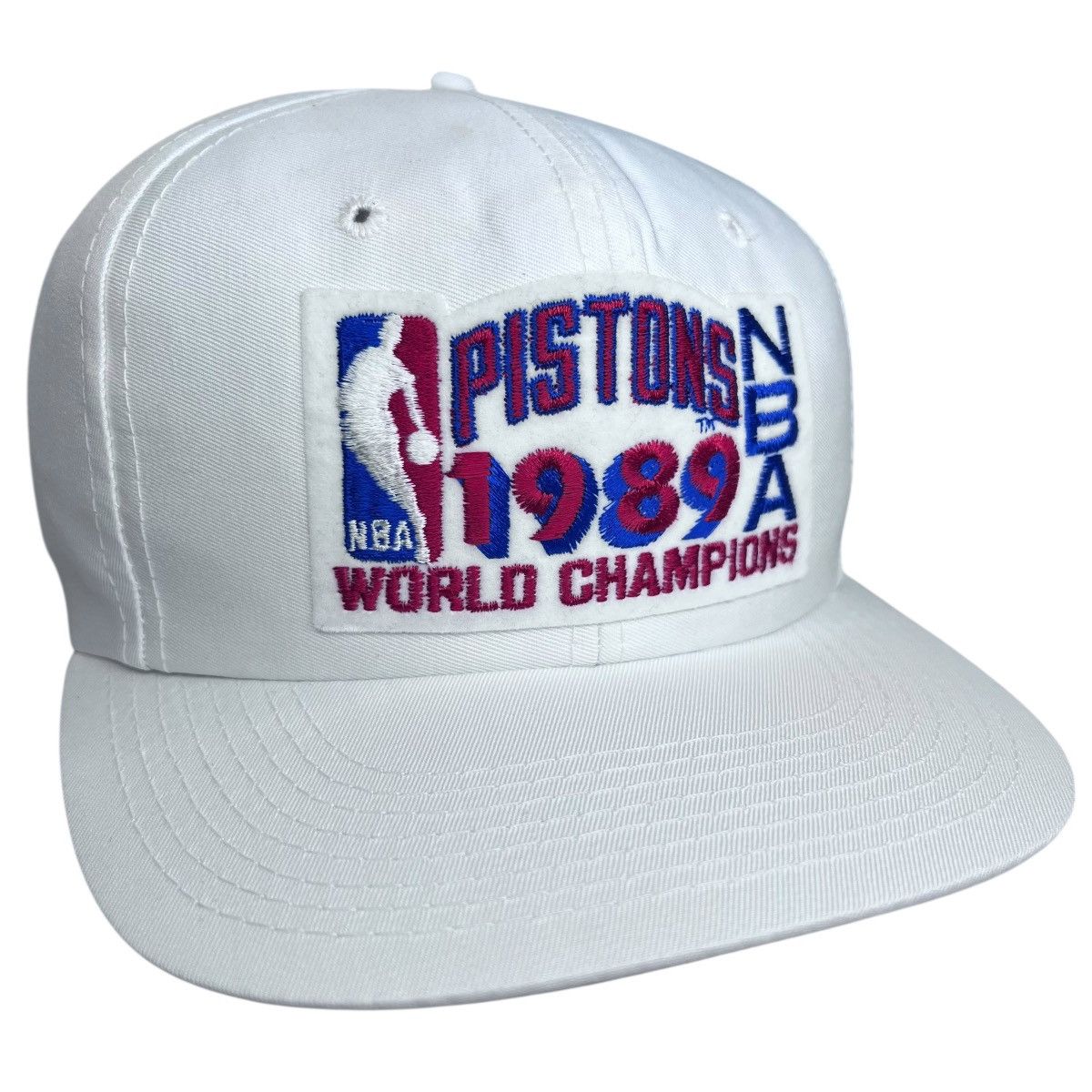 NBA × Sports Specialties × Vintage 1989 NBA Detroit Pistons Champions Sports Specialties Hat Size ONE SIZE - 3 Thumbnail