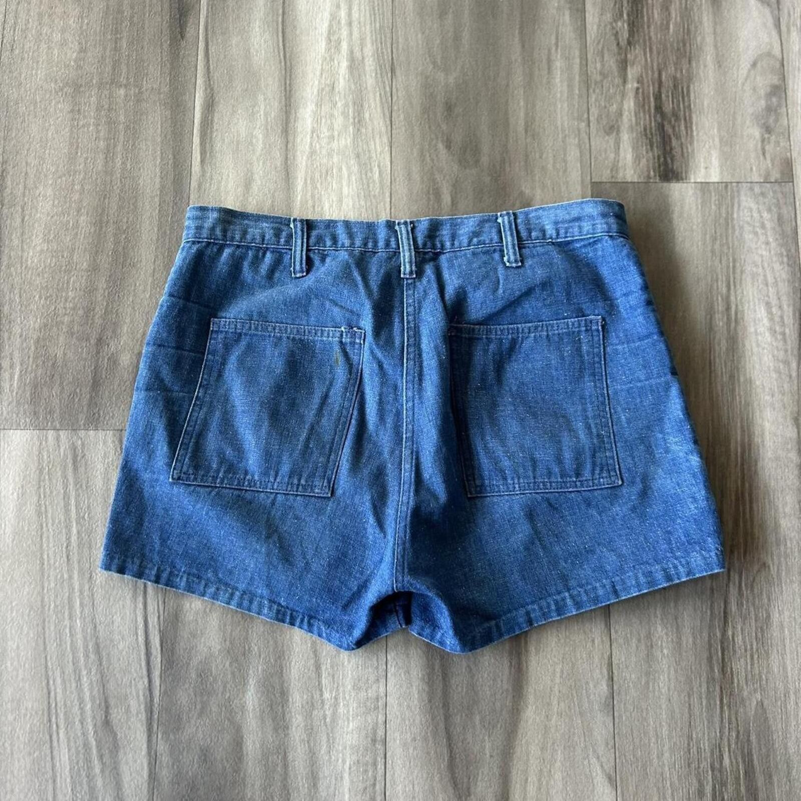 Other Vintage 70’s True Vintage Women’s Denim Shorts size 32” Size 30" / US 8 / IT 44 - 3 Thumbnail