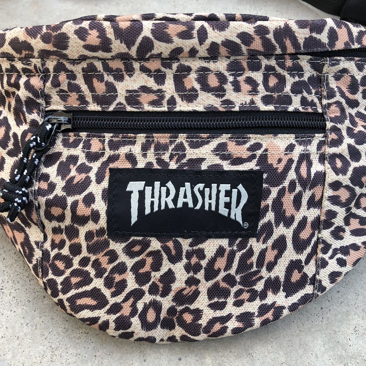 Thrasher Vintage THRASHER Leopard Printed Slingbag & Pouch Bag Size ONE SIZE - 2 Thumbnail