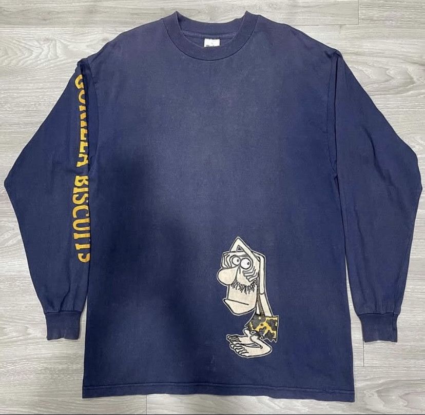 Band Tees Vintage 90’s Gorilla Biscuit Longsleeve Size US XL / EU 56 / 4 - 1 Thumbnail