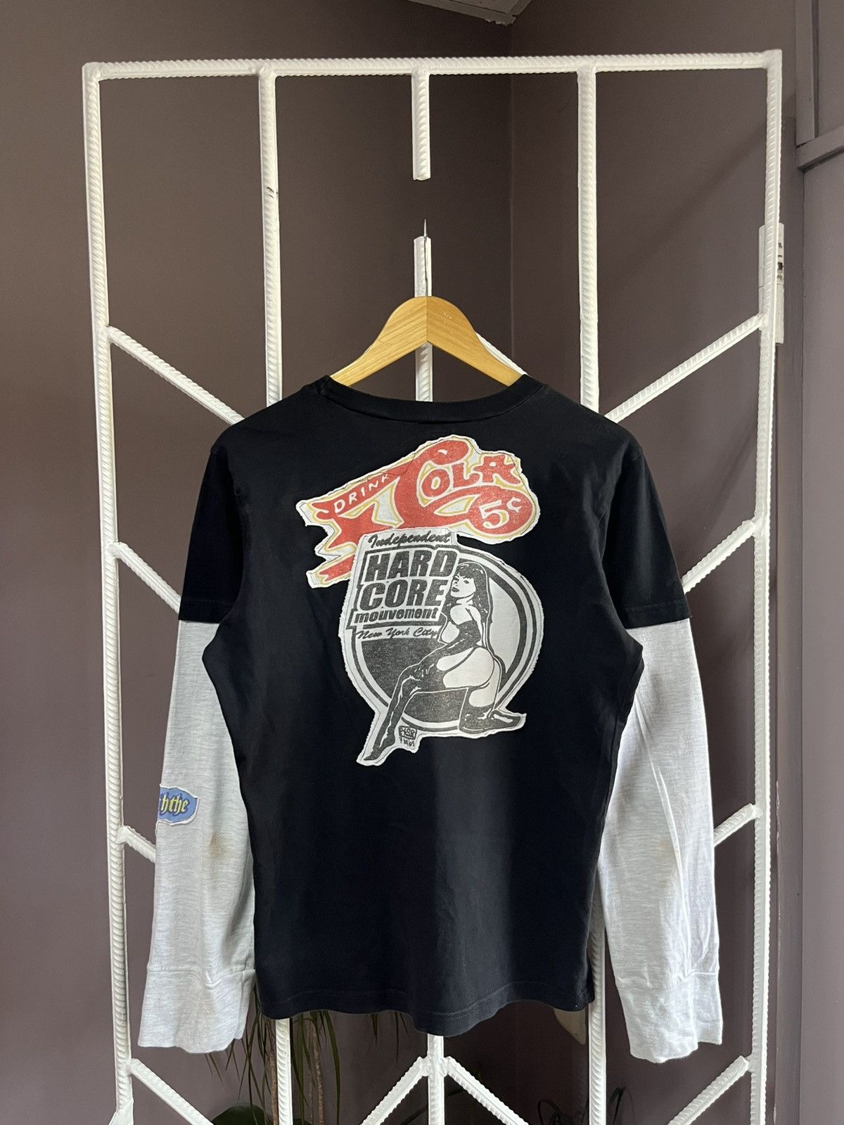 Hysteric Glamour Vintage Hard Core Energie Y2K Longsleeve Size US S / EU 44-46 / 1 - 1 Thumbnail