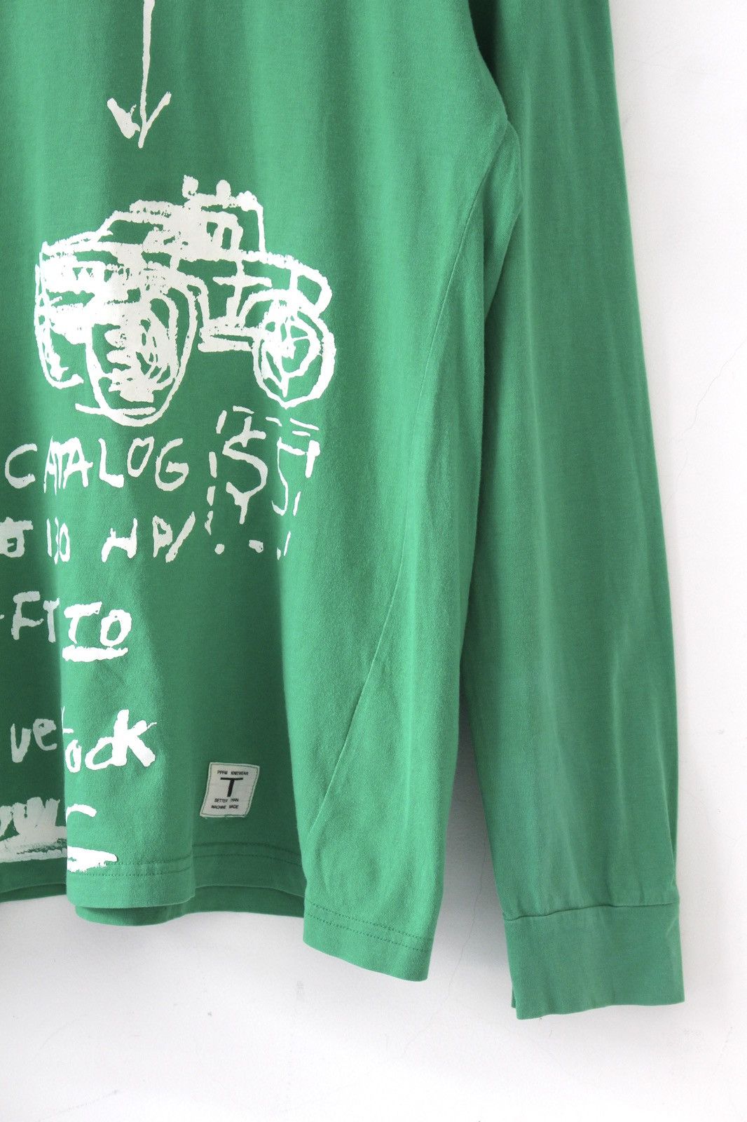 PPFM SS2003 PPFM “DIESEL POWER” HAND-DRAWN GRAPHIC LONG SLEEVE Size US L / EU 52-54 / 3 - 5 Thumbnail