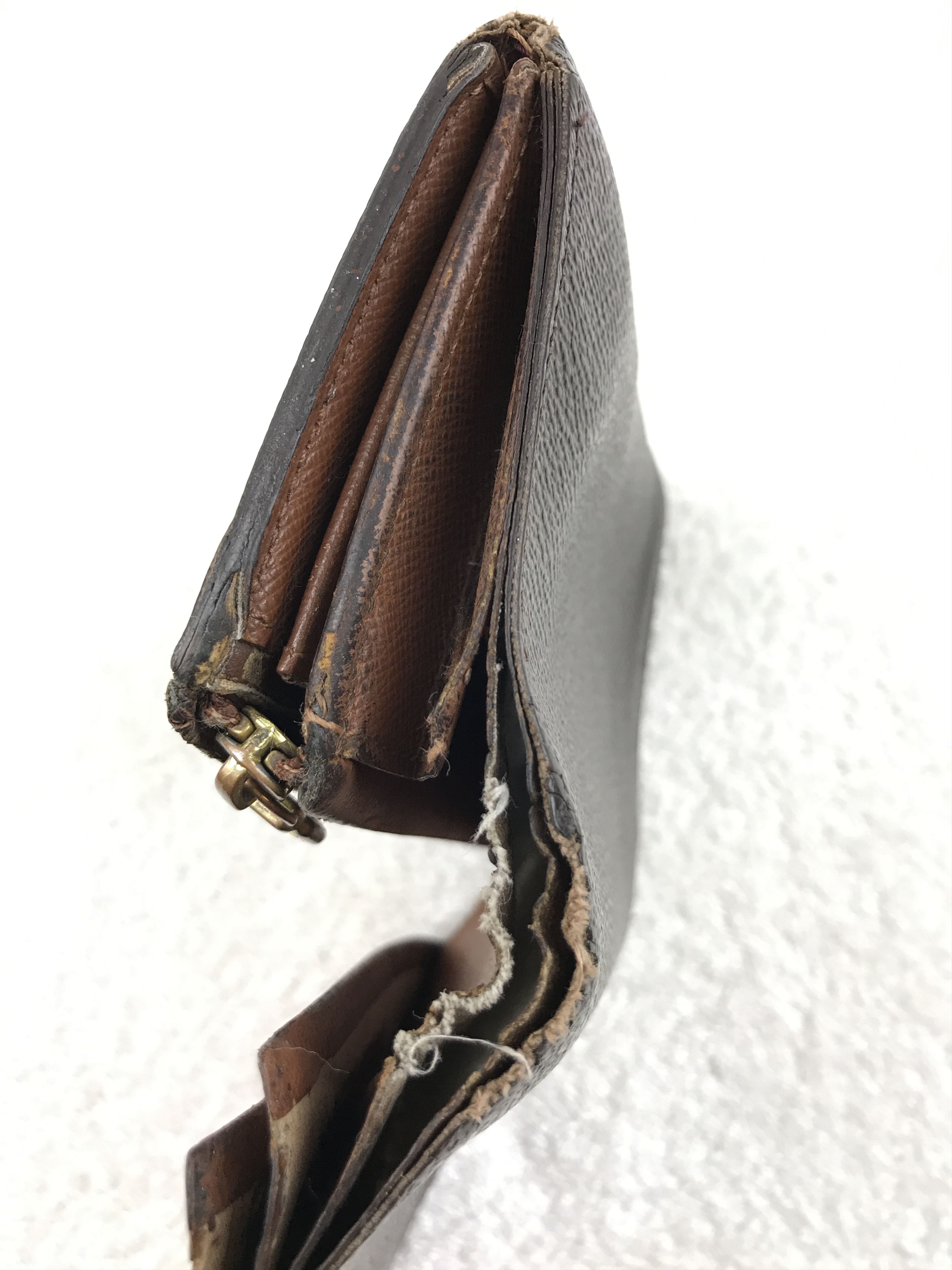 Louis Vuitton × Vintage Louis Vuitton Monogram Porte Monnaie Billets Tresor Wallet Size ONE SIZE - 10 Thumbnail