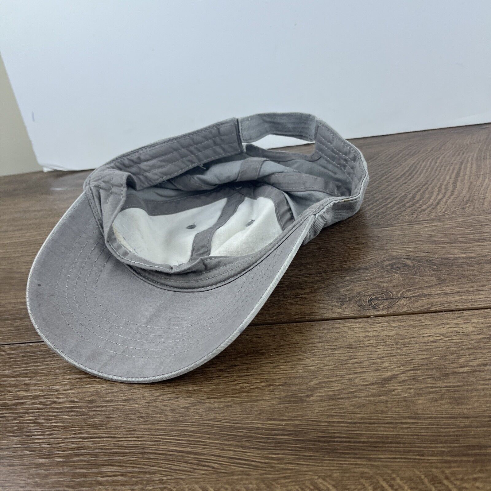 Other Gray Baseball Cap Hat Adjustable Adult Size Gray Hat Cap Size ONE SIZE - 11 Thumbnail