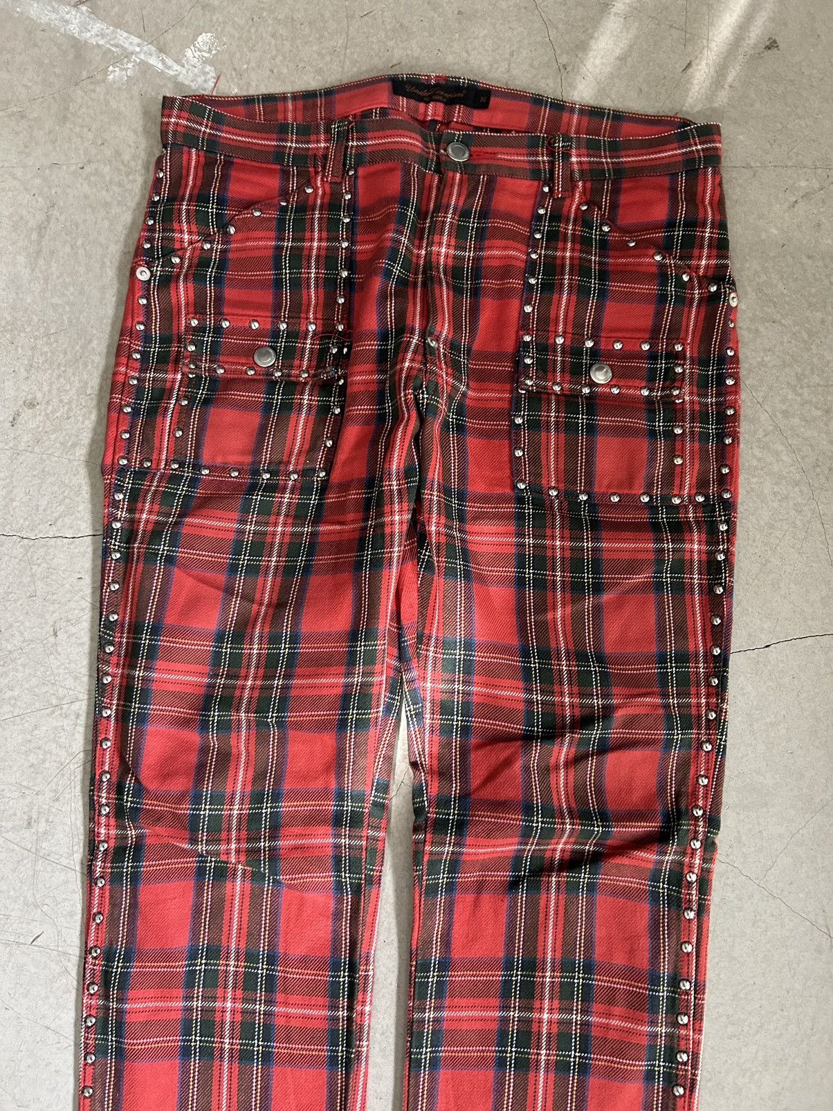 Undercover Undercover Plaid Denim Size US 31 - 3 Thumbnail