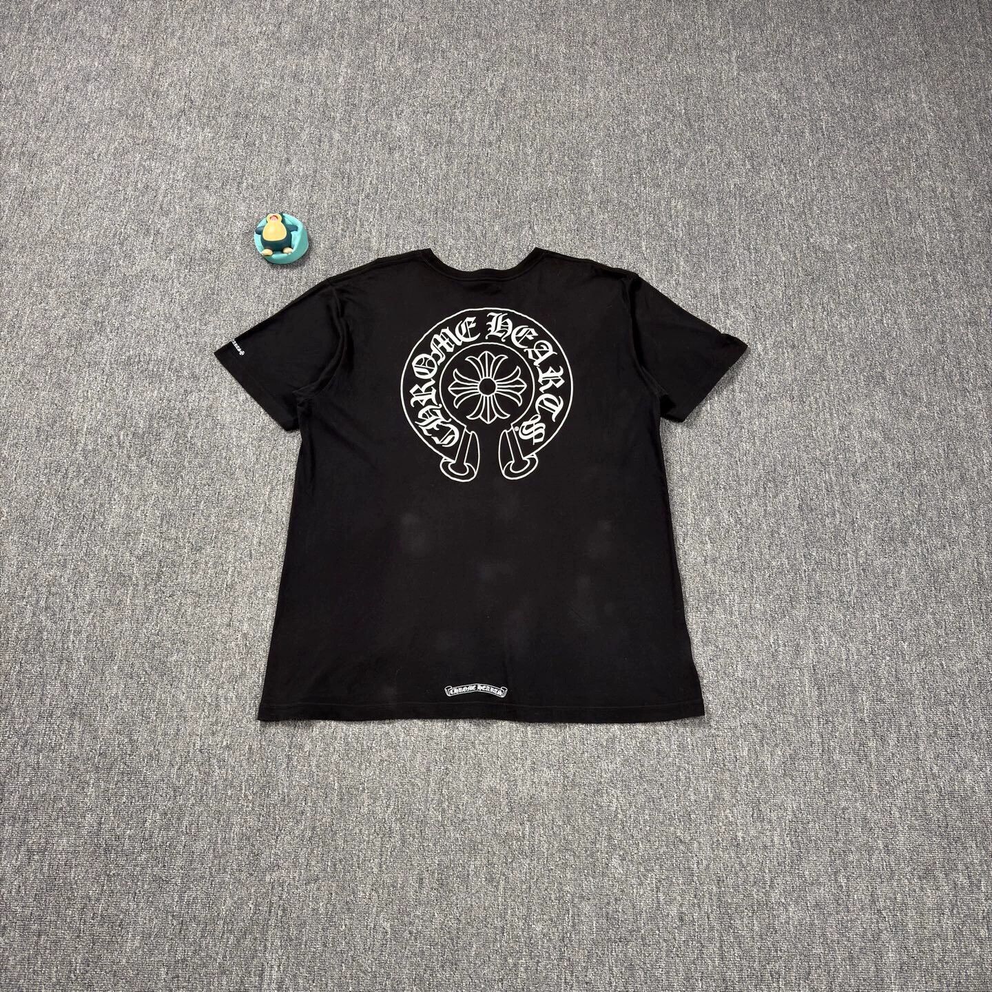 Chrome Hearts Chrome Hearts Black Back Horseshoe Print Tee XXL 95 New Size US XXL / EU 58 / 5 - 2 Thumbnail
