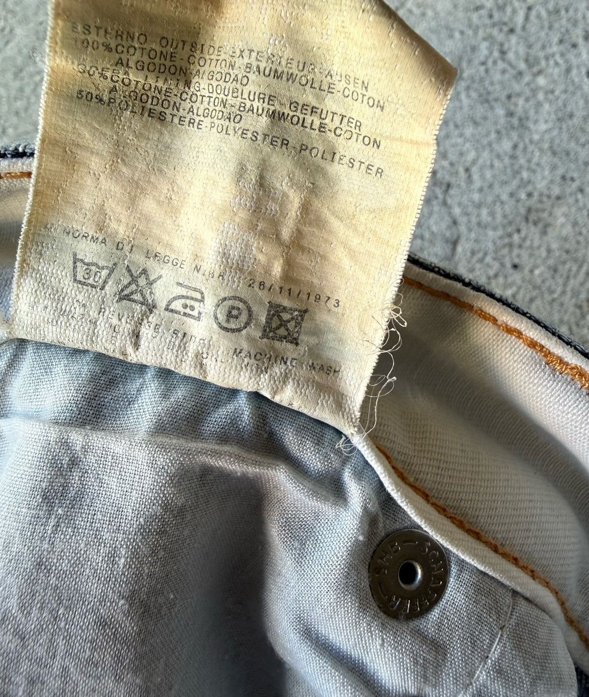 Dolce & Gabbana DOLCE&GABBANA Archive Wide Straight Jeans Size US 38 / EU 54 - 10 Thumbnail