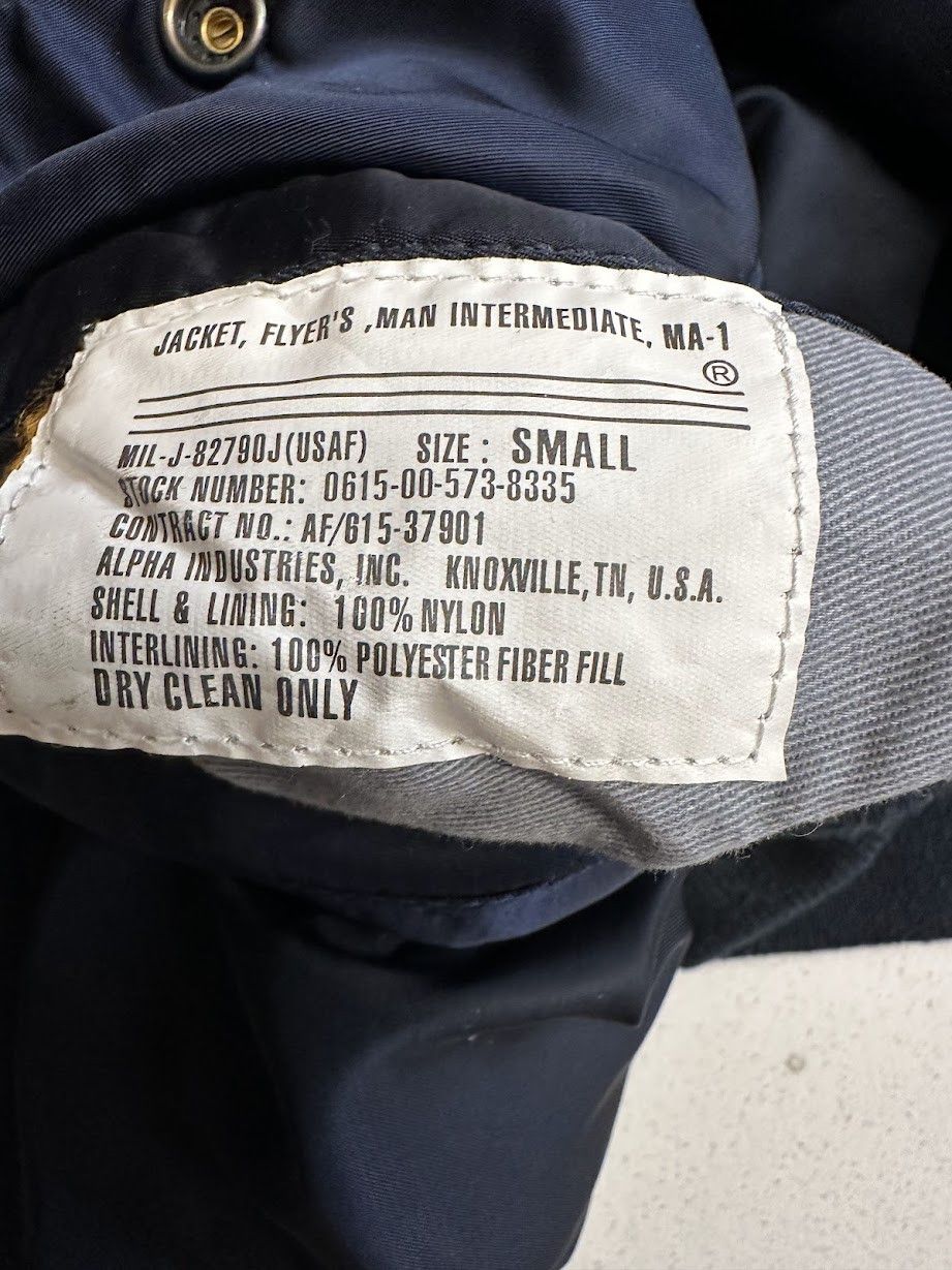 Alpha Industries × NASA Alpha Industries NASA MA-1 Flight Jacket Size US S / EU 44-46 / 1 - 3 Thumbnail