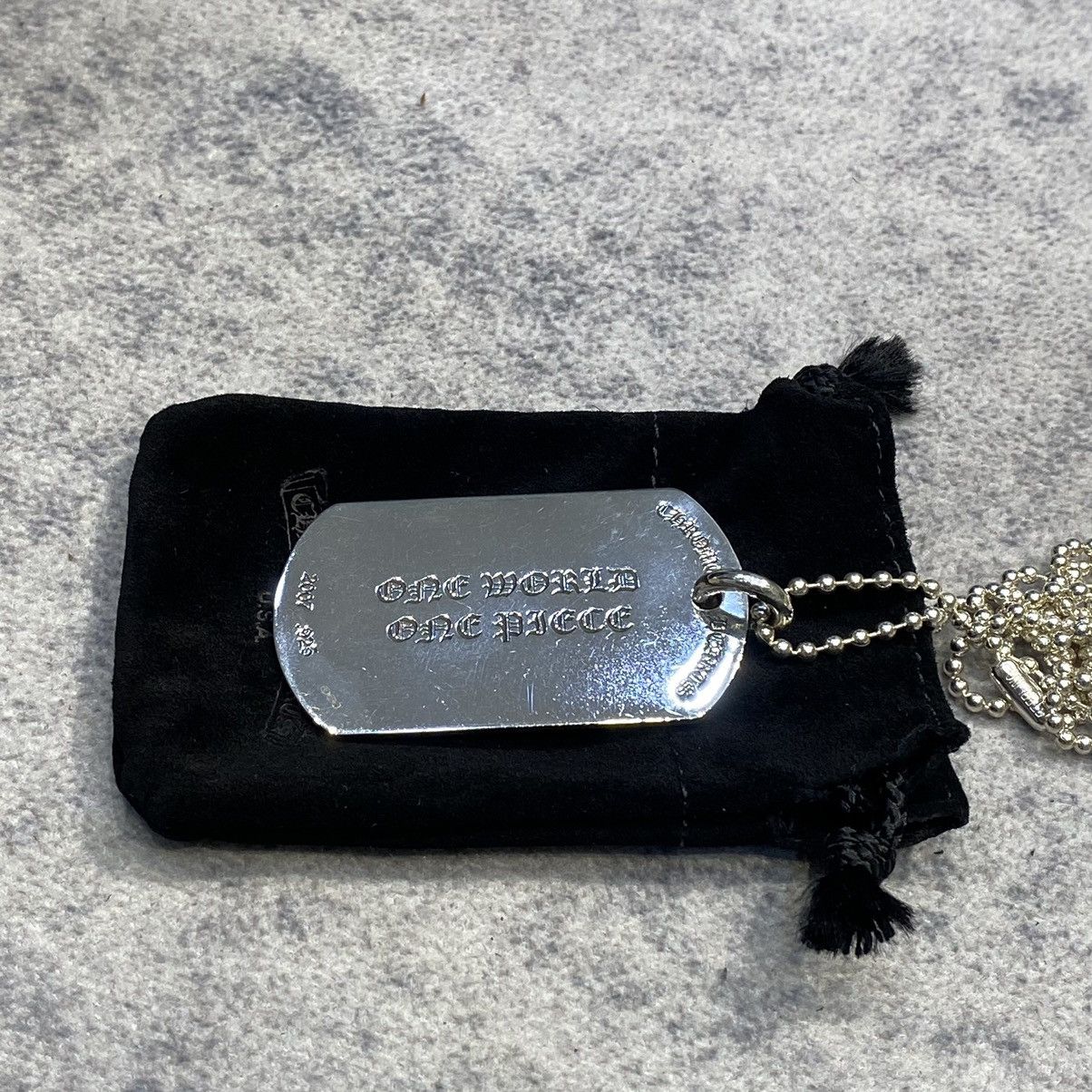 Chrome Hearts Chrome Hearts RS 3 Cross Dog Tag silver Size ONE SIZE - 2 Thumbnail