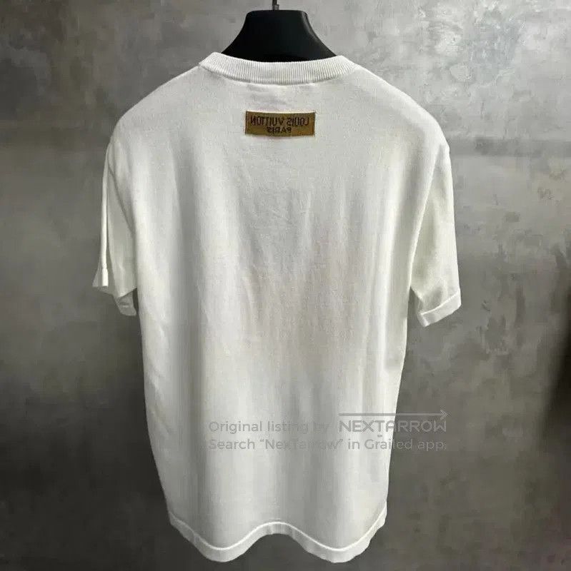 Louis Vuitton Louis Vuitton Men's White Cotton T-shirt . Size US S / EU 44-46 / 1 - 2 Thumbnail