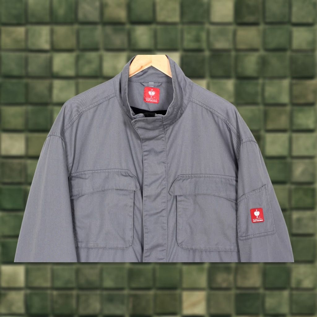Vintage ENGELBERT STRAUSS Cargo Work Wear Jacket Men 2XL Grey Regular Jacket Mens Size US XXL / EU 58 / 5 - 1 Thumbnail