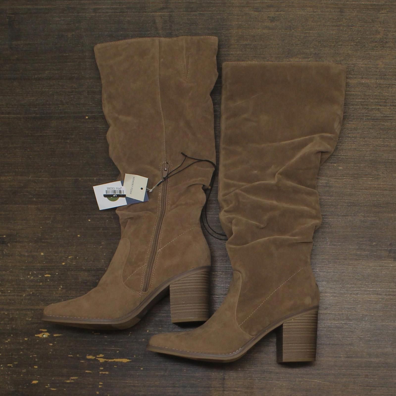 Other Nwt Universal Thread Dress Boots 88098585 Taupe Brown 11m Size US 11 / IT 41 - 1 Thumbnail