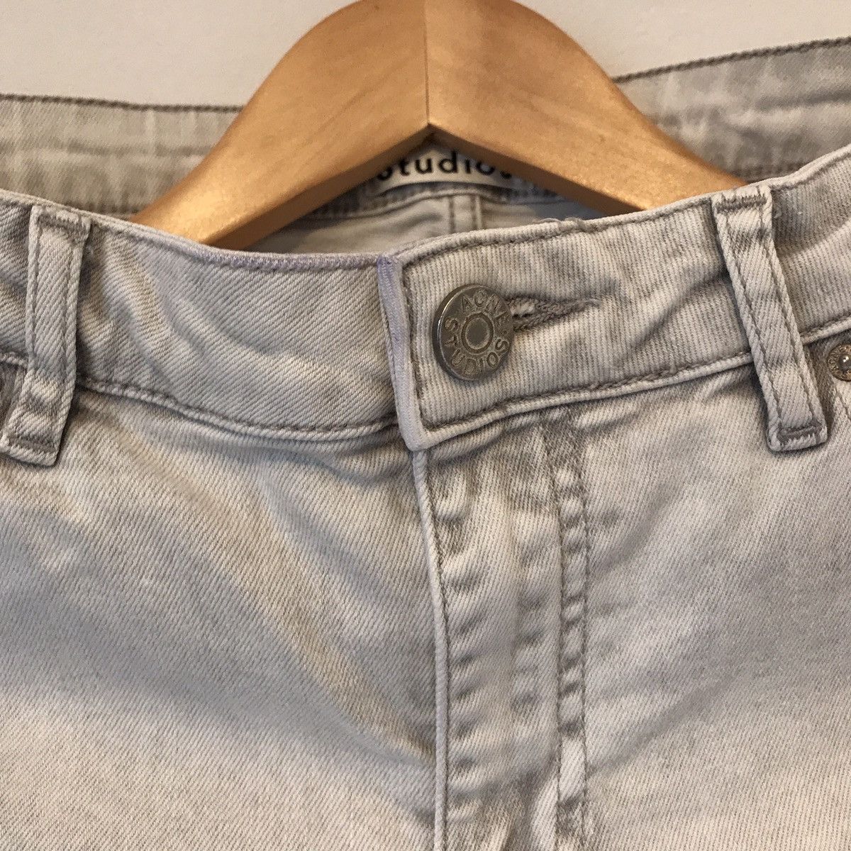 Acne Studios Acne Studios Skin 5 Ivy Washed Grey 30 Size 30" / US 8 / IT 44 - 5 Thumbnail