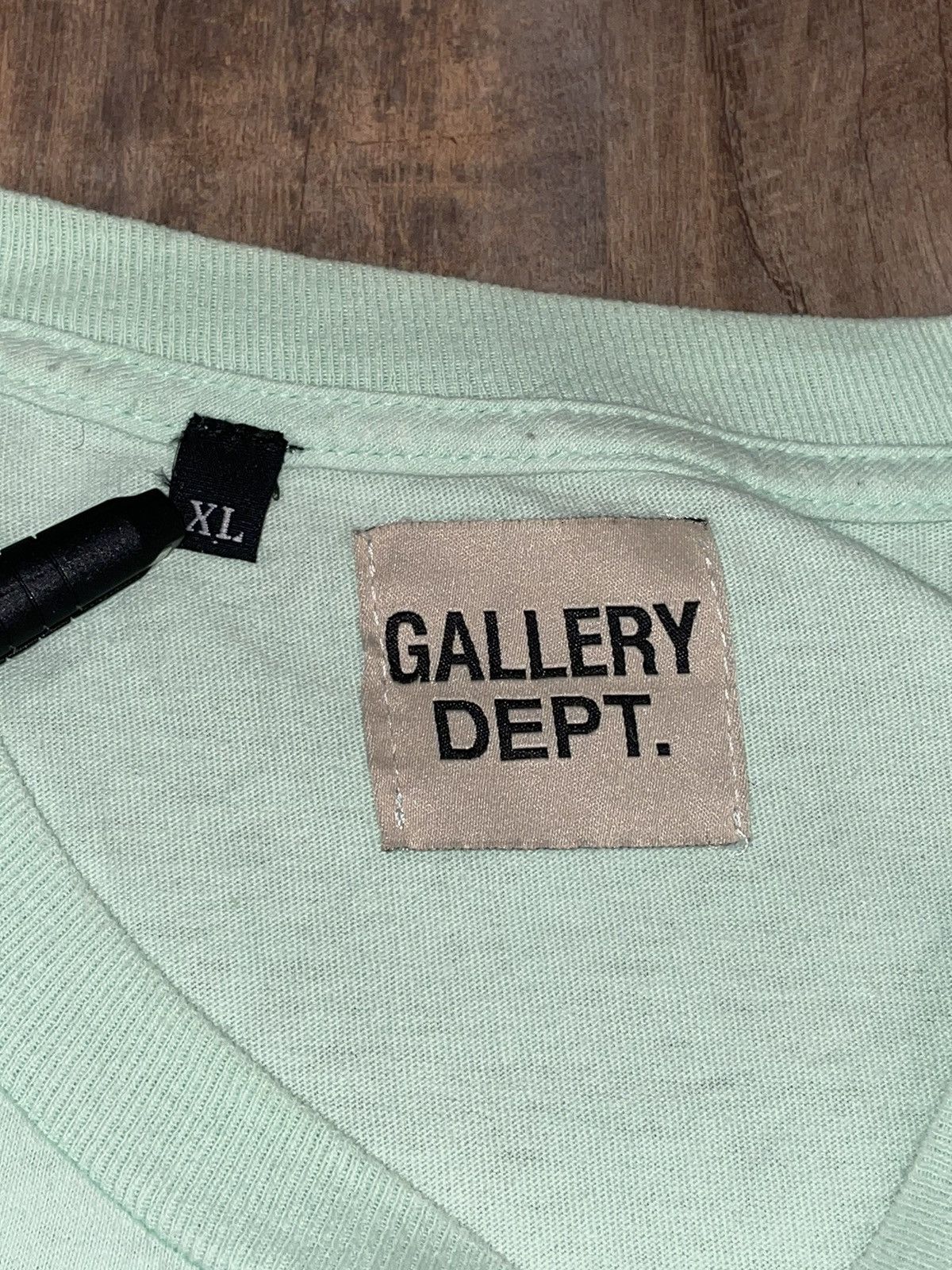 Gallery Dept. RARE Gallery Dept Mint Green Souvenir Logo Tee Size US XL / EU 56 / 4 - 5 Thumbnail