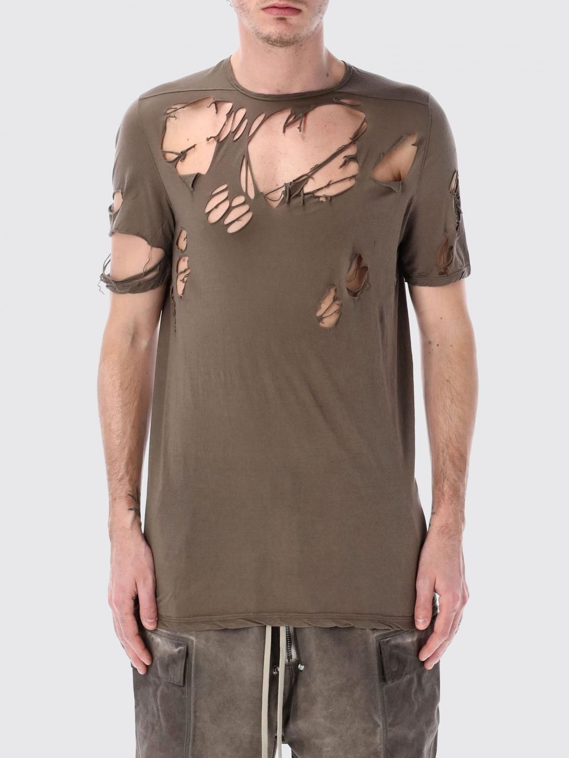 Rick Owens Drkshdw T-Shirt Men Brown