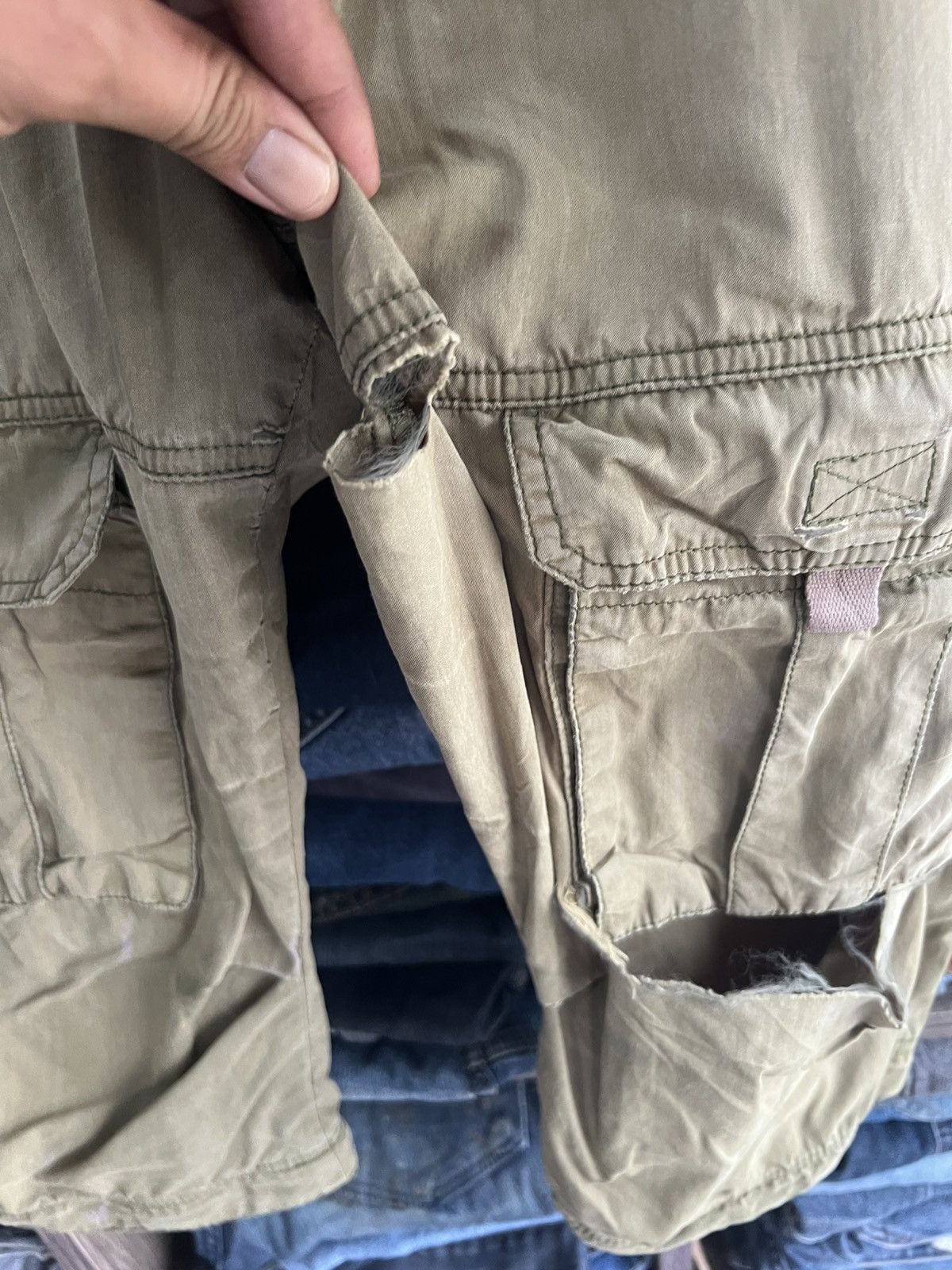 Alpha Industries 🔥Rare Alpha Industries Front Pockets Short Cargo Pants Size US 36 / EU 52 - 12 Thumbnail