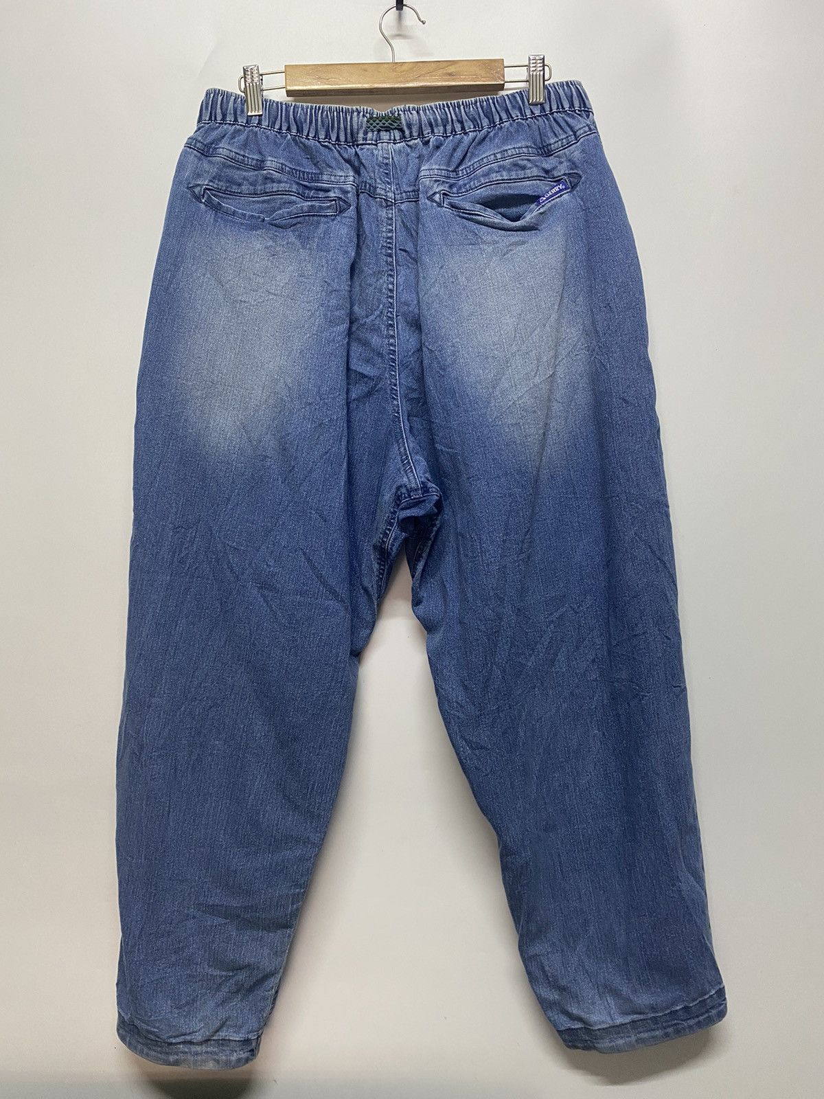 Gramicci GERRY Denim Stretch Loose Pants Size US 34 / EU 50 - 2 Thumbnail