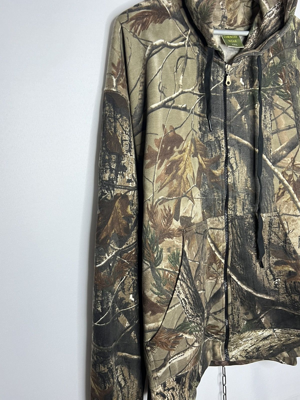 Other 🔥 Vintage Realtree Full Zip Camo Hoodie Y2K Hype Rare 🔥 Size US XXL / EU 58 / 5 - 8 Thumbnail
