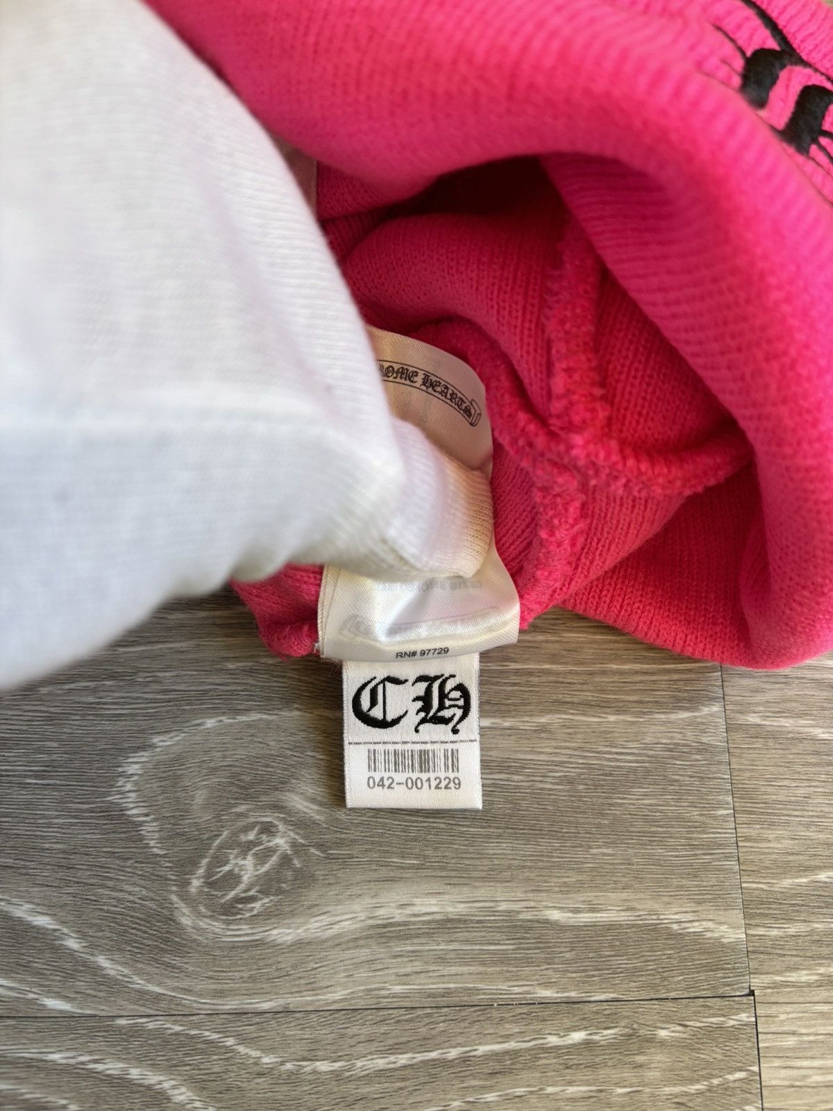 Chrome Hearts Chrome Hearts Pink Watch Cap Beanie Size ONE SIZE - 6 Thumbnail