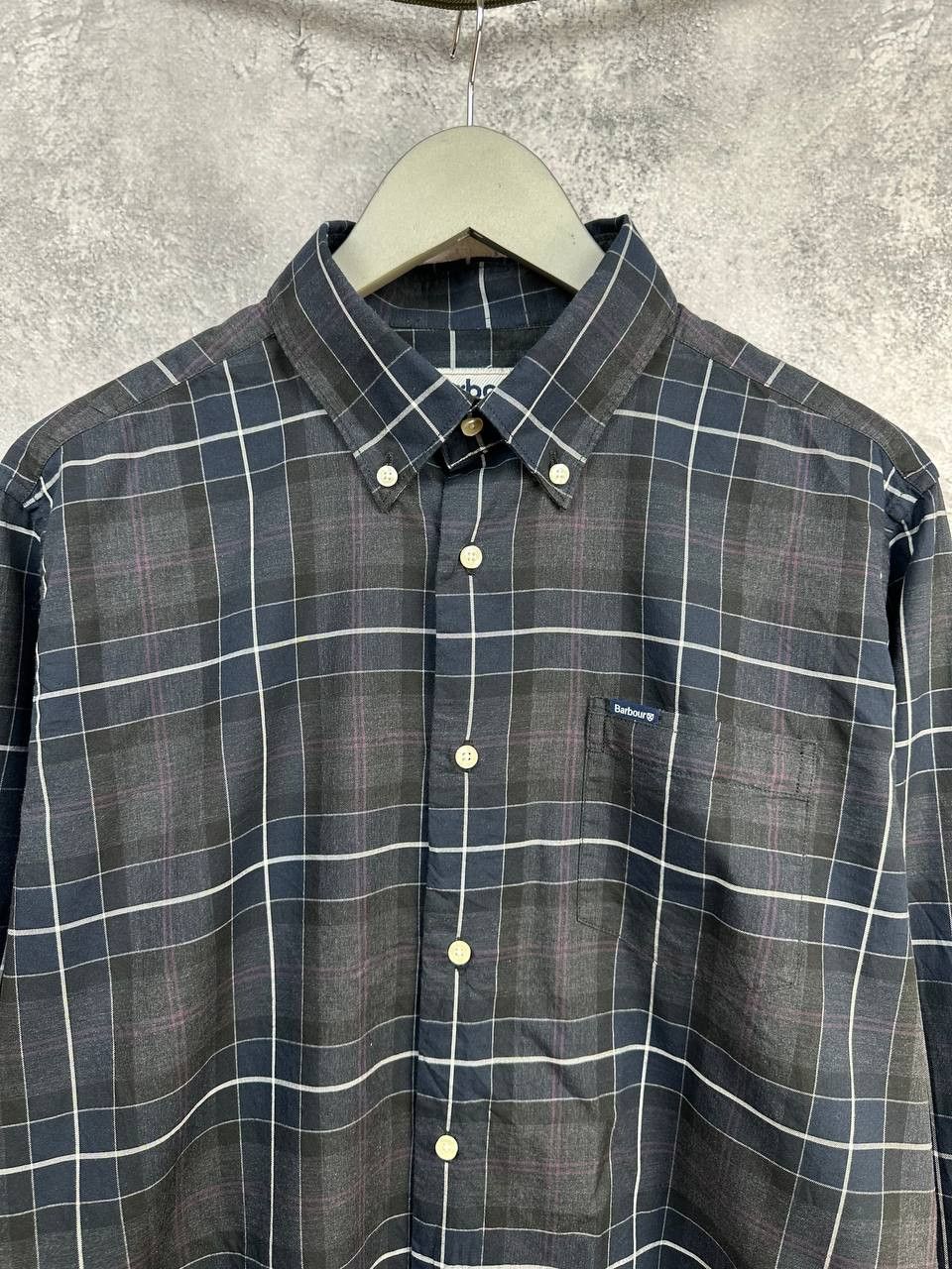 Barbour Barbour Tailored Fit Tartan Check Button-Down Shirt Size US M / EU 48-50 / 2 - 4 Thumbnail