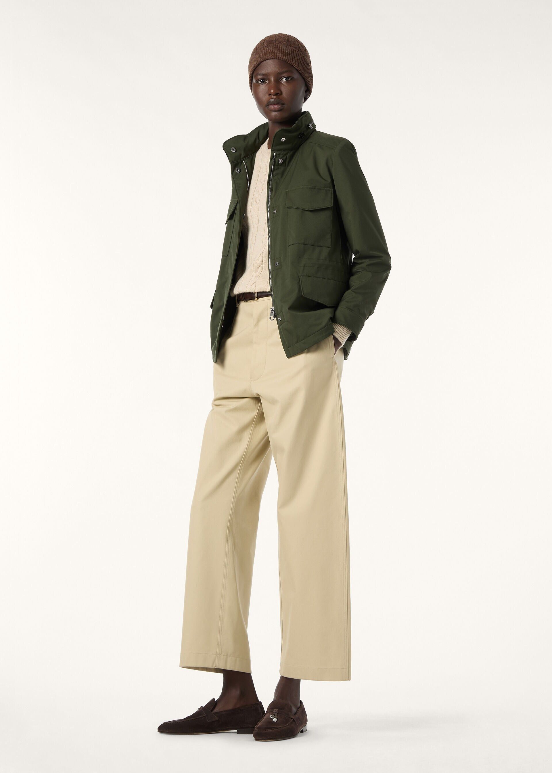 Loro Piana os11x0426 FAP9758 Traveller Mini Field Jacket Ireland Green Size L / US 10 / IT 46 - 6 Thumbnail