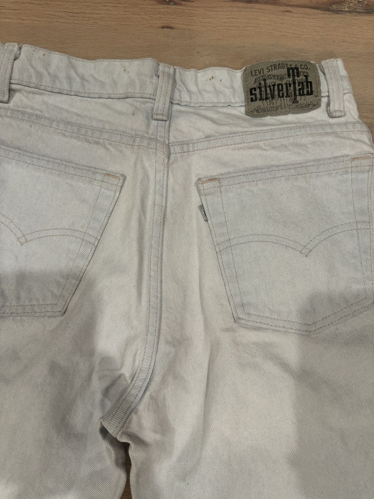 Levi's Vintage Levi Silver Tab Light Wash 90s Jeans 29x33 Size US 29 - 10 Thumbnail