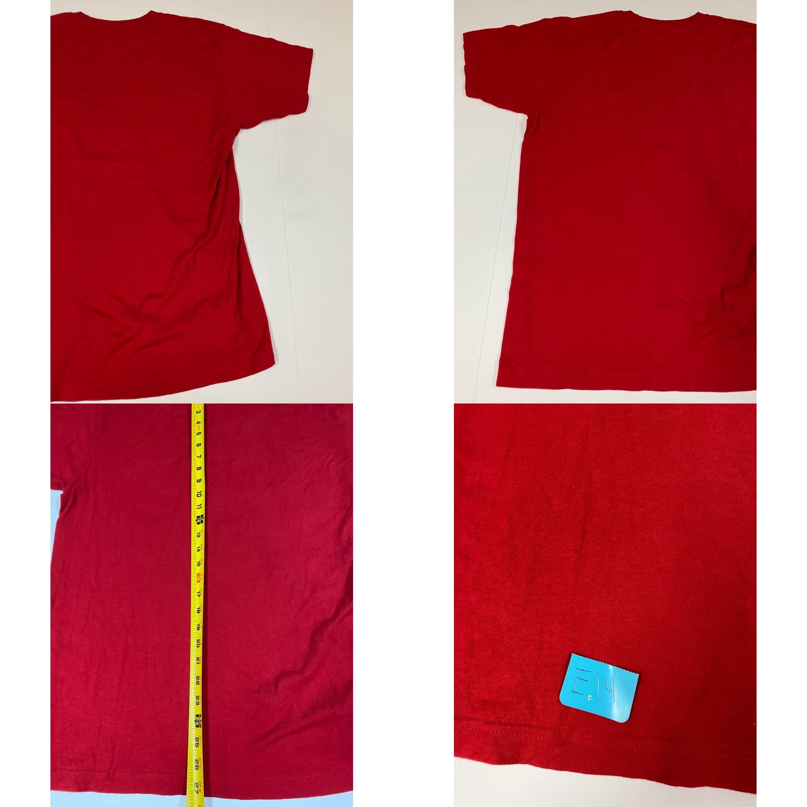 Tultex Tultex Open Gym Mens T-Shirt Short Sleeve Crew Neck Red Cotton Logo Vintage No Size US L / EU 52-54 / 3 - 8 Thumbnail