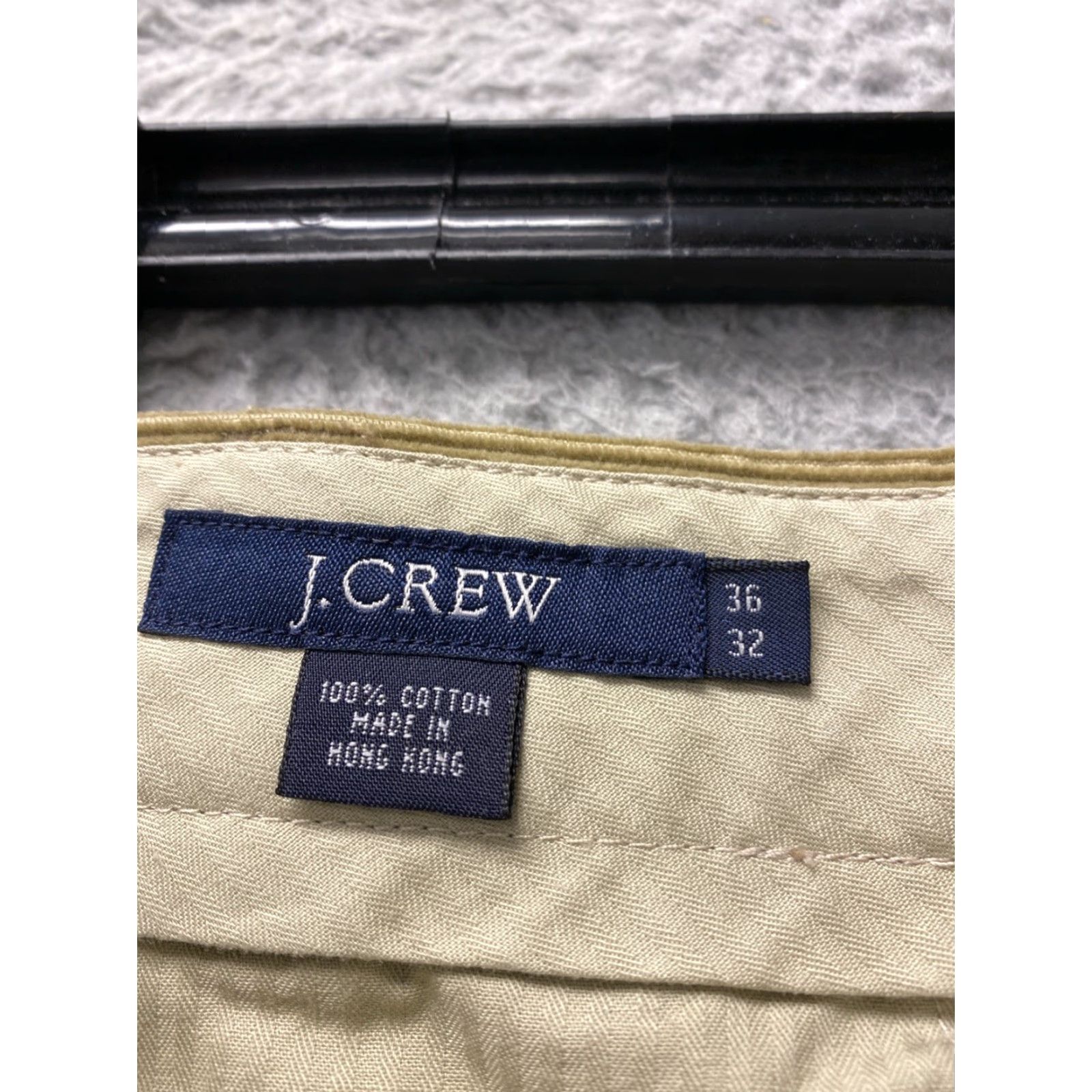 J.Crew J.CREW Corduroy Pants Mens 36x32 Ginger Straight Fit Cotton Blend Spandex Chino 5-Pocket Button Zip Flat Front Vintage: No Size US 36 / EU 52 - 7 Thumbnail