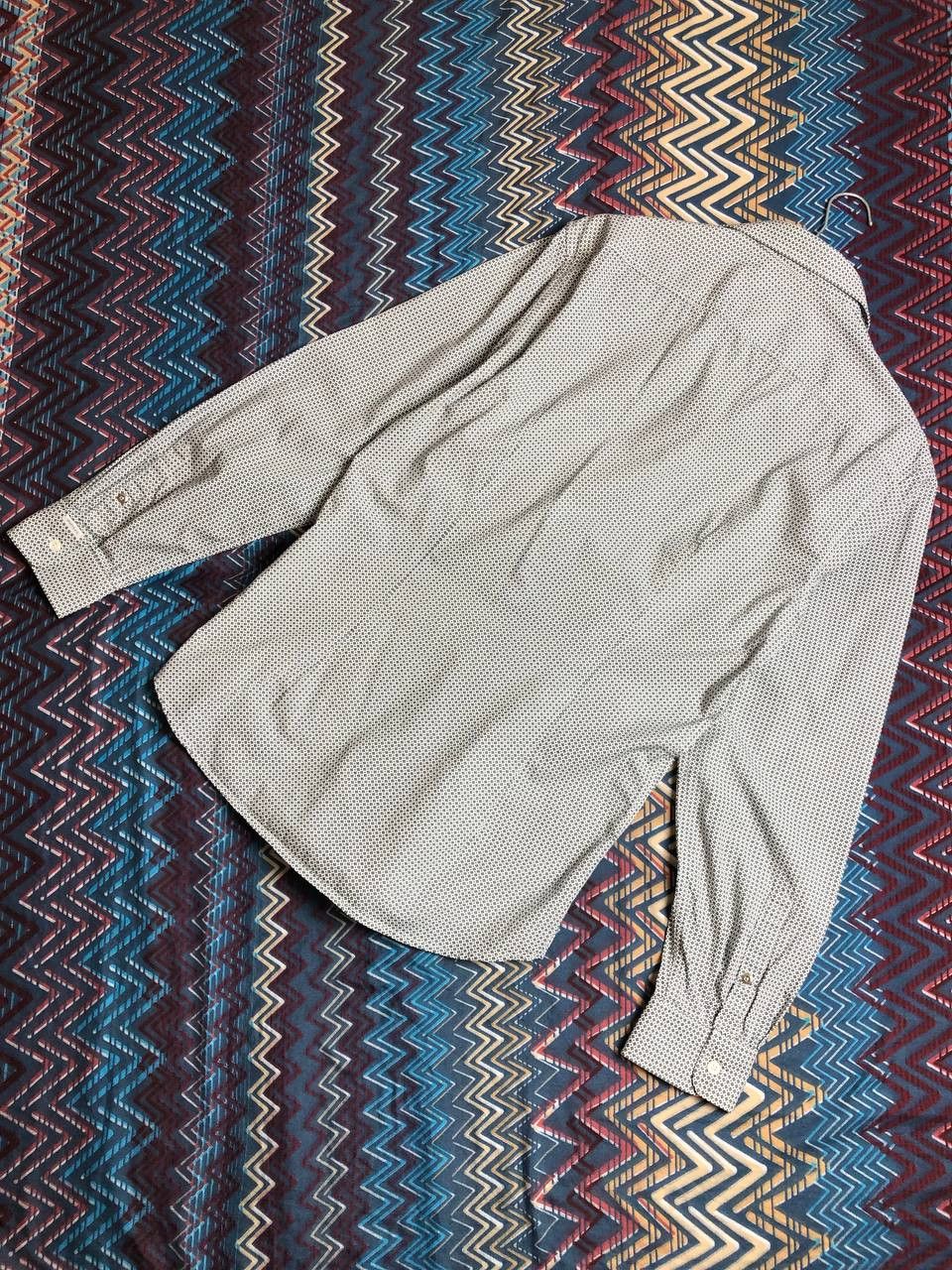 Designer Vintage Y2K shirt Diesel print logo luxury white streetwear Size US L / EU 52-54 / 3 - 6 Thumbnail
