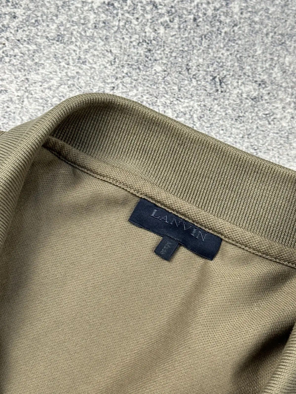 Lanvin × Vintage Lanvin Polo Shirt Size XL Wool blend cotton Unusual Limited Size US XL / EU 56 / 4 - 5 Thumbnail