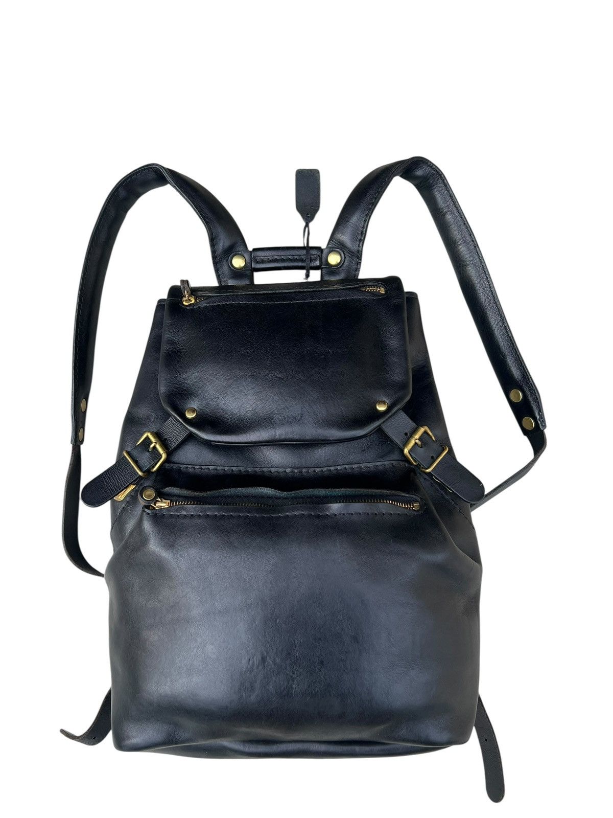 Leather Horsehide Leather Backpack By HERZ Japan Size ONE SIZE - 8 Thumbnail