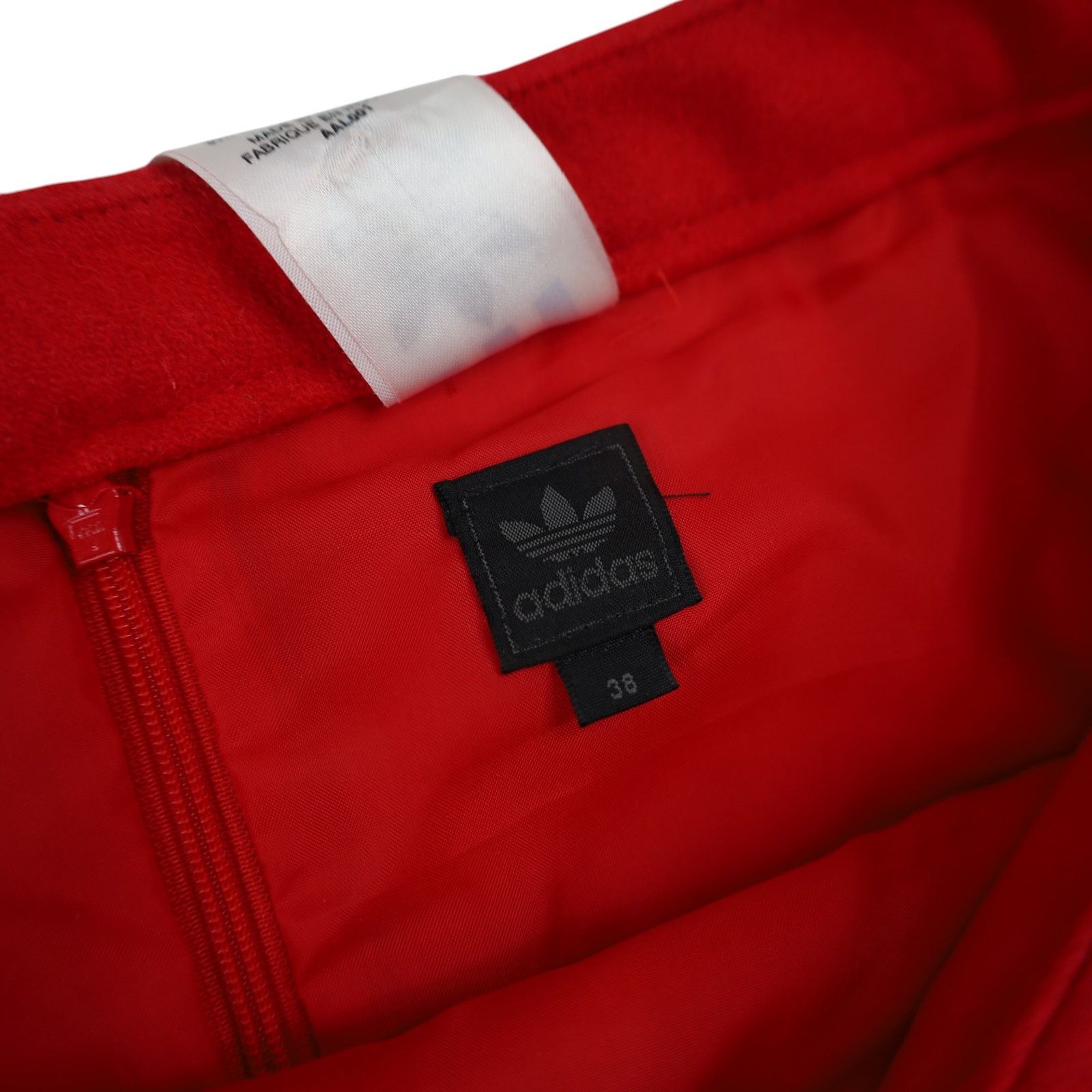 Adidas × Vintage Vintage Y2k SAMPLE Adidas x Carlo Gruber Chevron Wool Skirt Size 30" / US 8 / IT 44 - 13 Thumbnail
